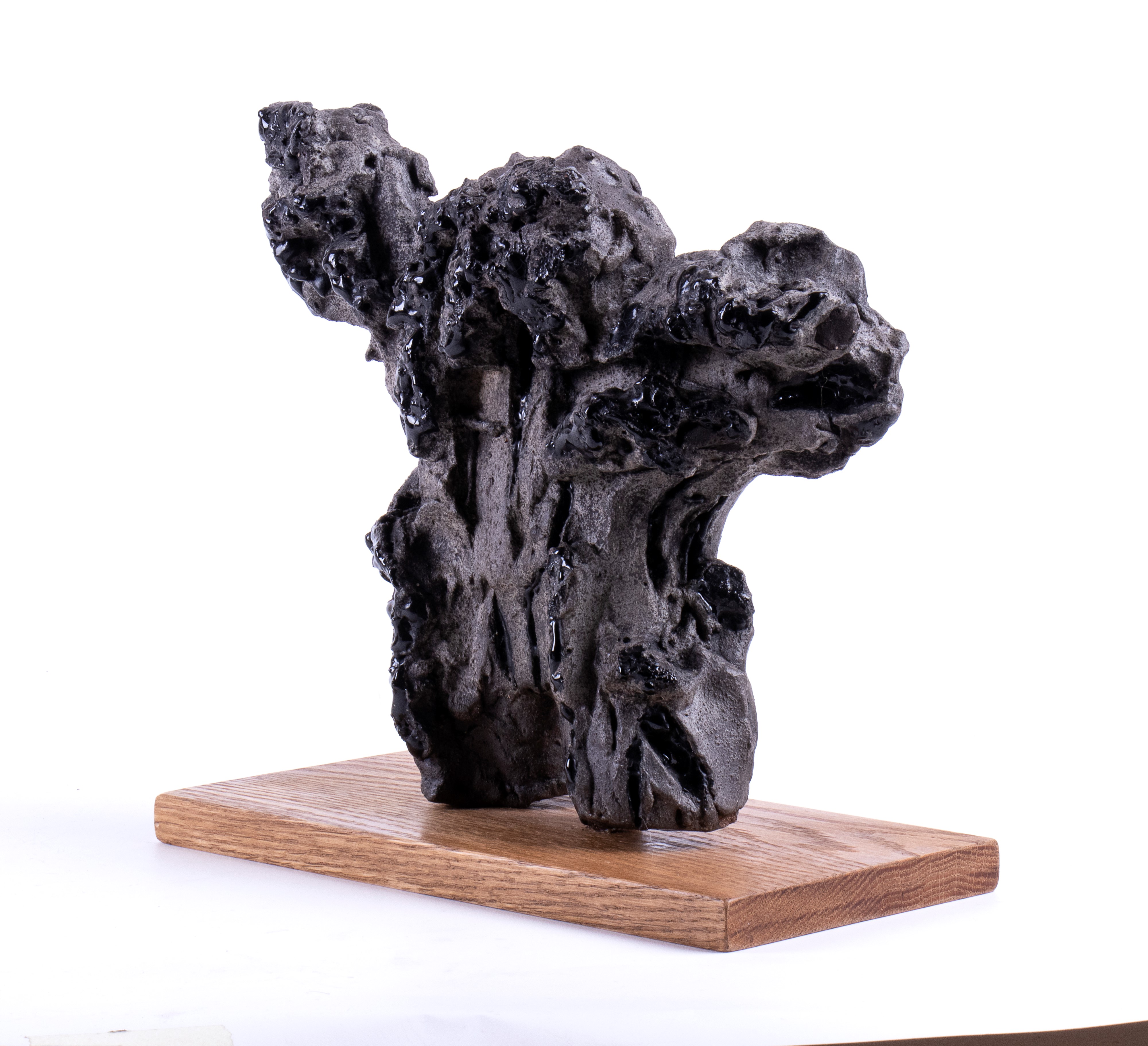 Leoncillo Leonardi - Scultura con Gocce Nere