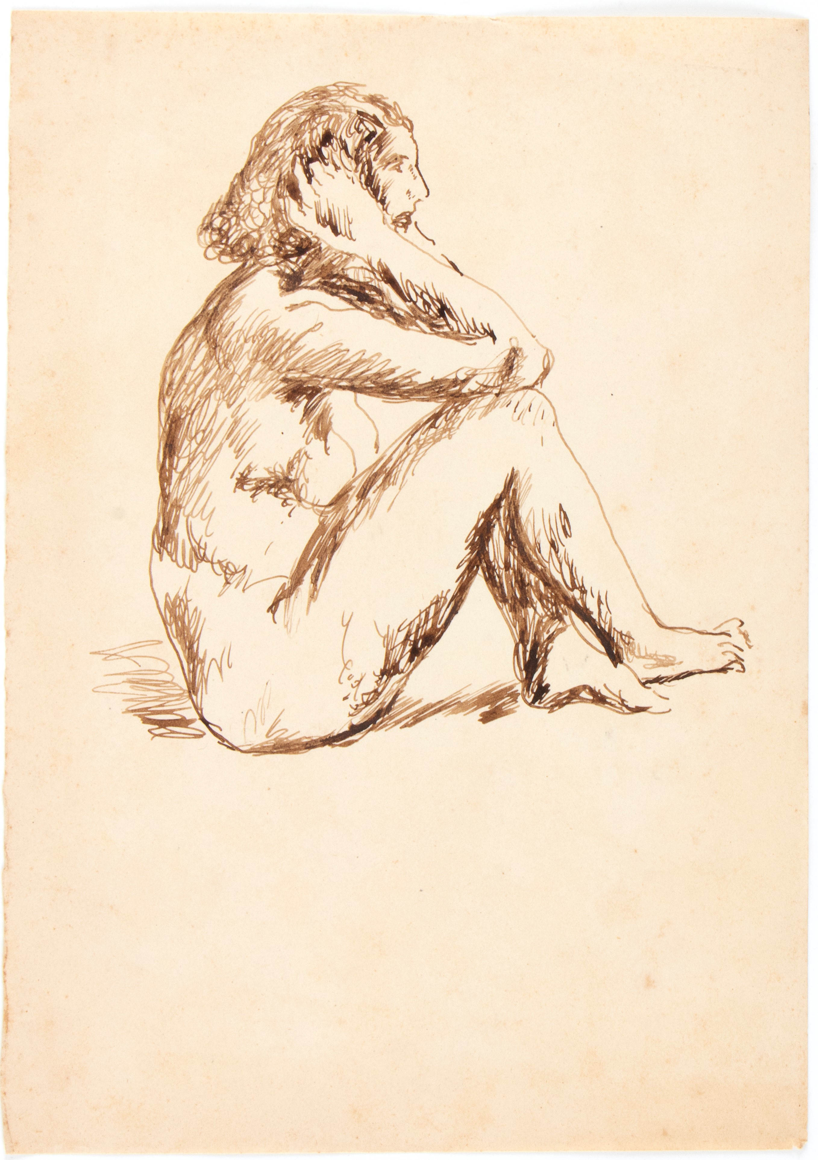 Alberto Ziveri - Lotto di Due Disegni di Nudo