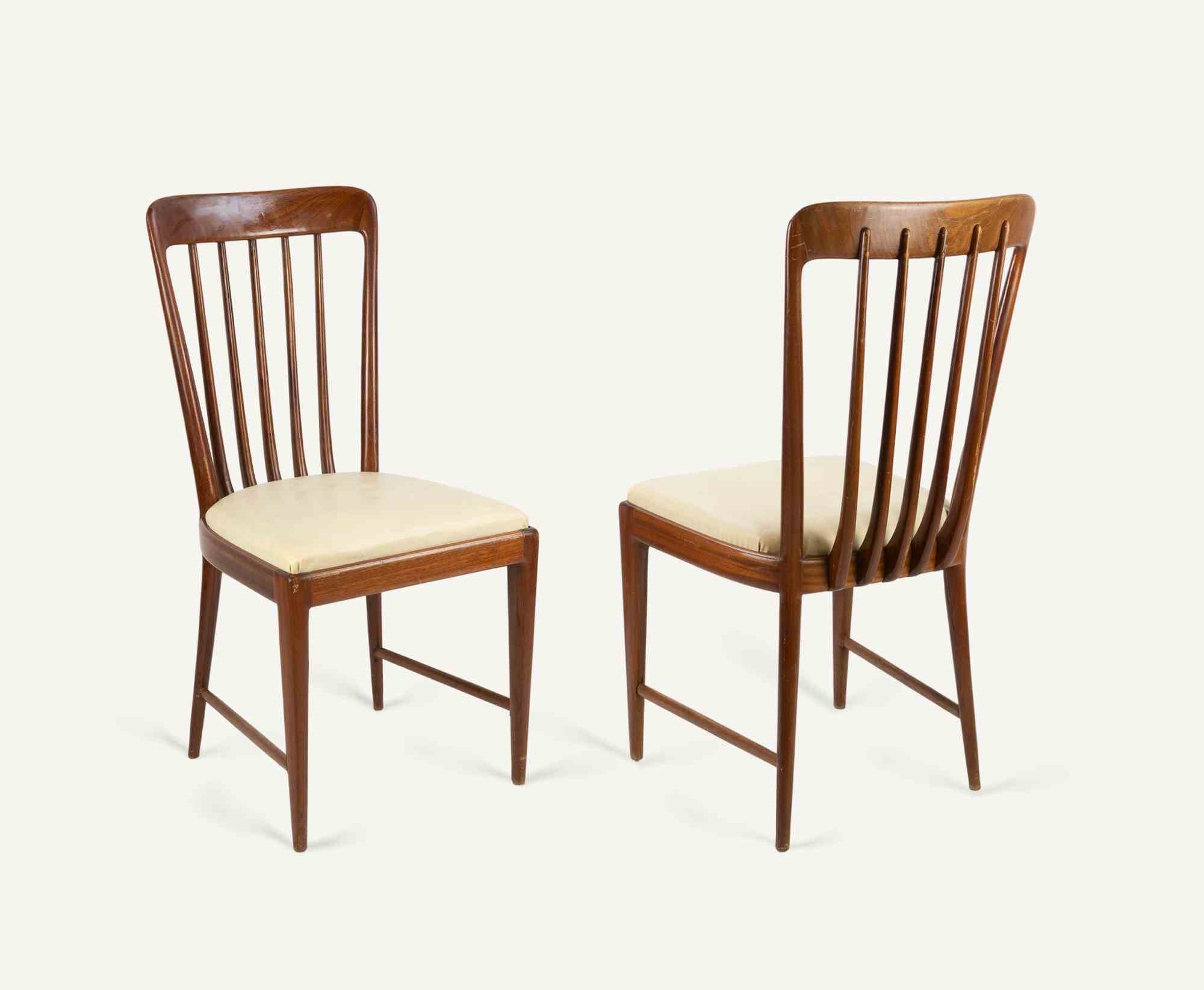 Set di 6 Sedie Vintage di Produzione Italiana