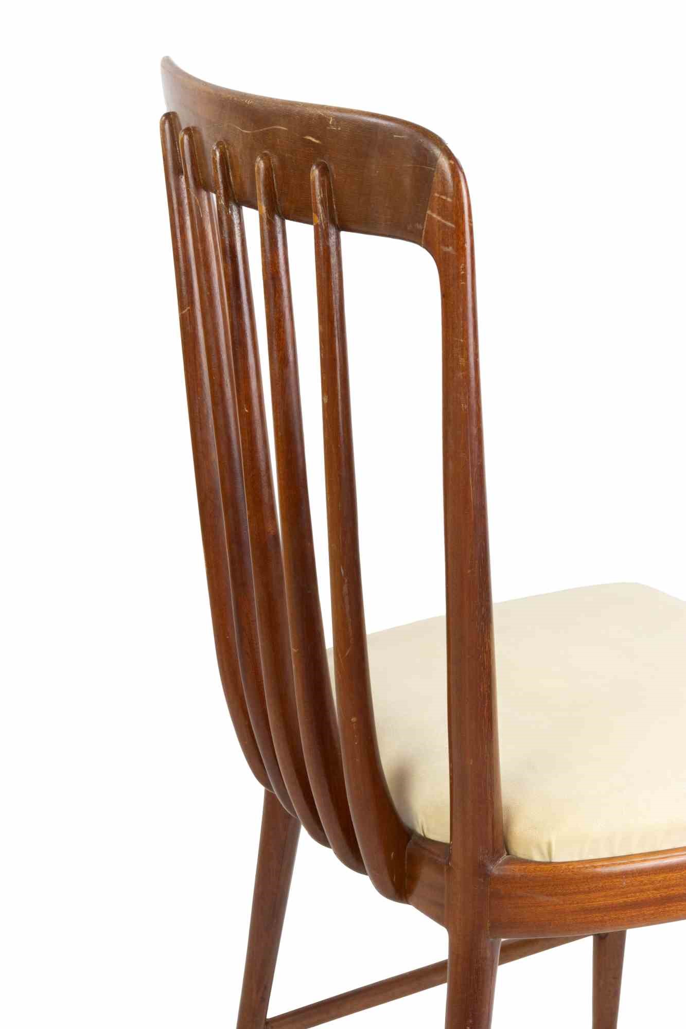 Set di 6 Sedie Vintage di Produzione Italiana