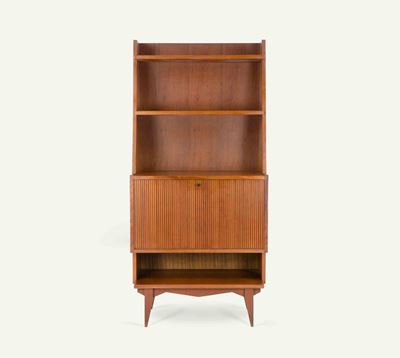 Libreria D'epoca con Mobile a Ribalta e Vani a Giorno Att. a Dassi Mobili Moderni Vittorio Dassi