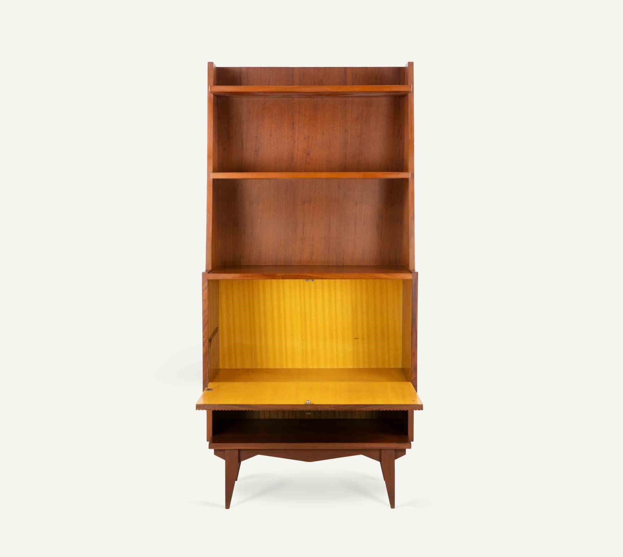 Libreria D'epoca con Mobile a Ribalta e Vani a Giorno Att. a Dassi Mobili Moderni Vittorio Dassi