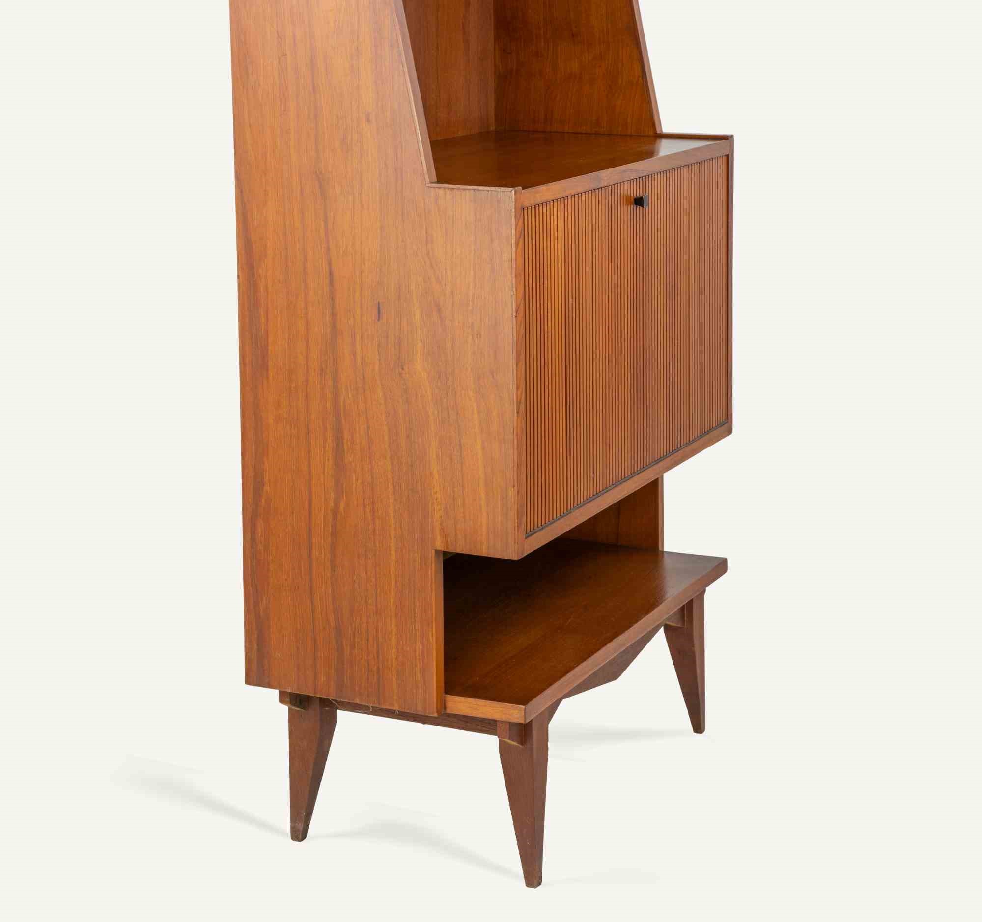 Libreria D'epoca con Mobile a Ribalta e Vani a Giorno Att. a Dassi Mobili Moderni Vittorio Dassi