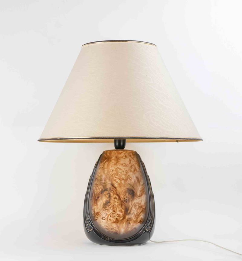 Lampada da Tavolo Vintage in Stile Art Déco