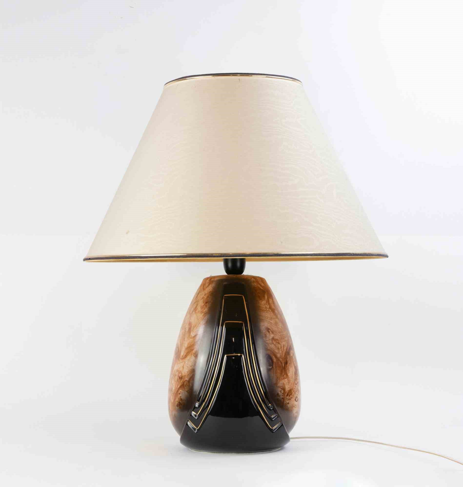 Lampada da Tavolo Vintage in Stile Art Déco