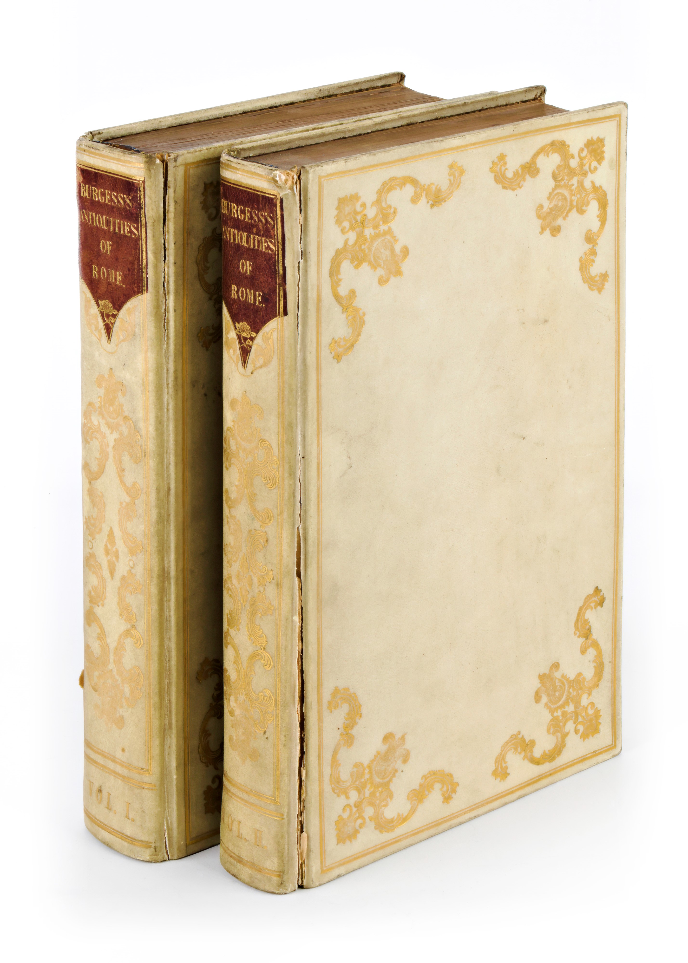 [Archeologia/Roma] Burgess, Richard : The topography and antiquities of Rome; including the recen...