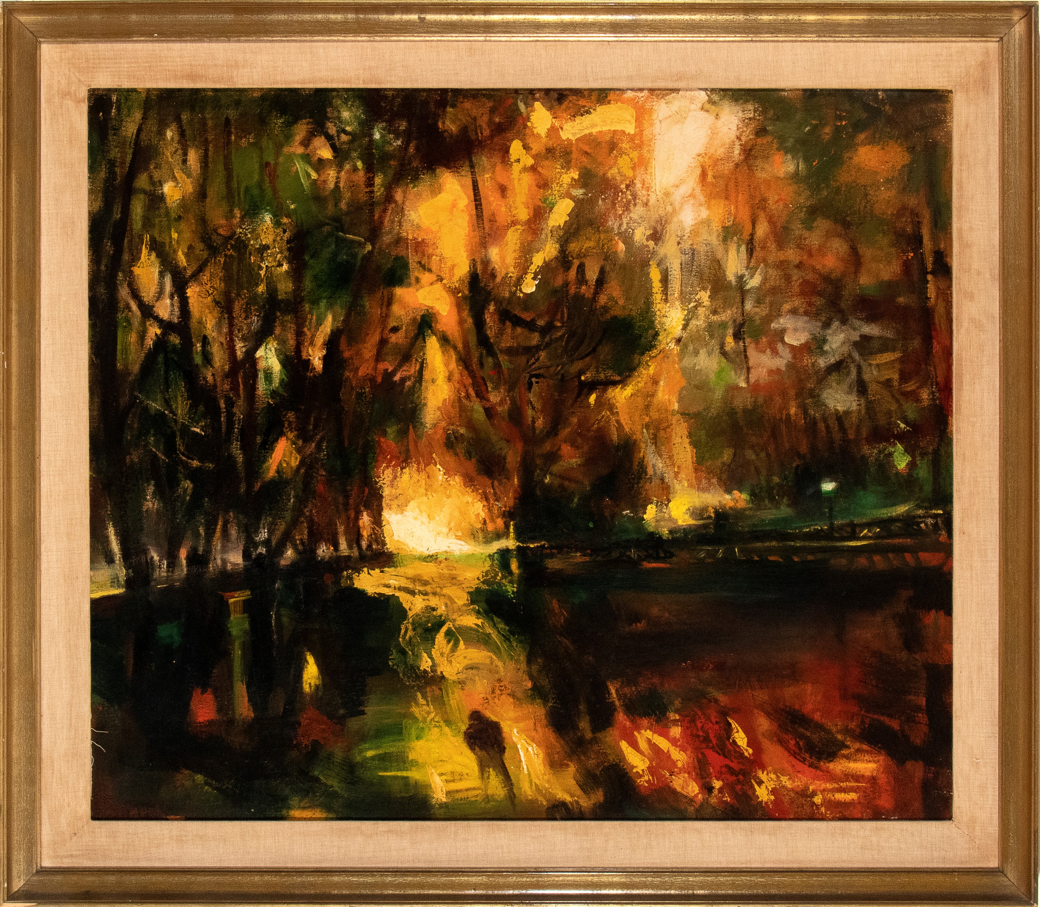 Ugo Attardi - Villa Borghese a Roma