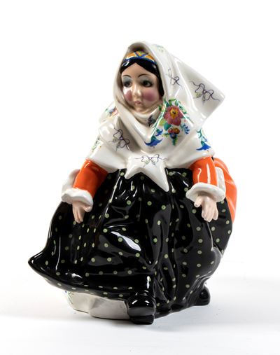 Ragazza in Costume Sardo