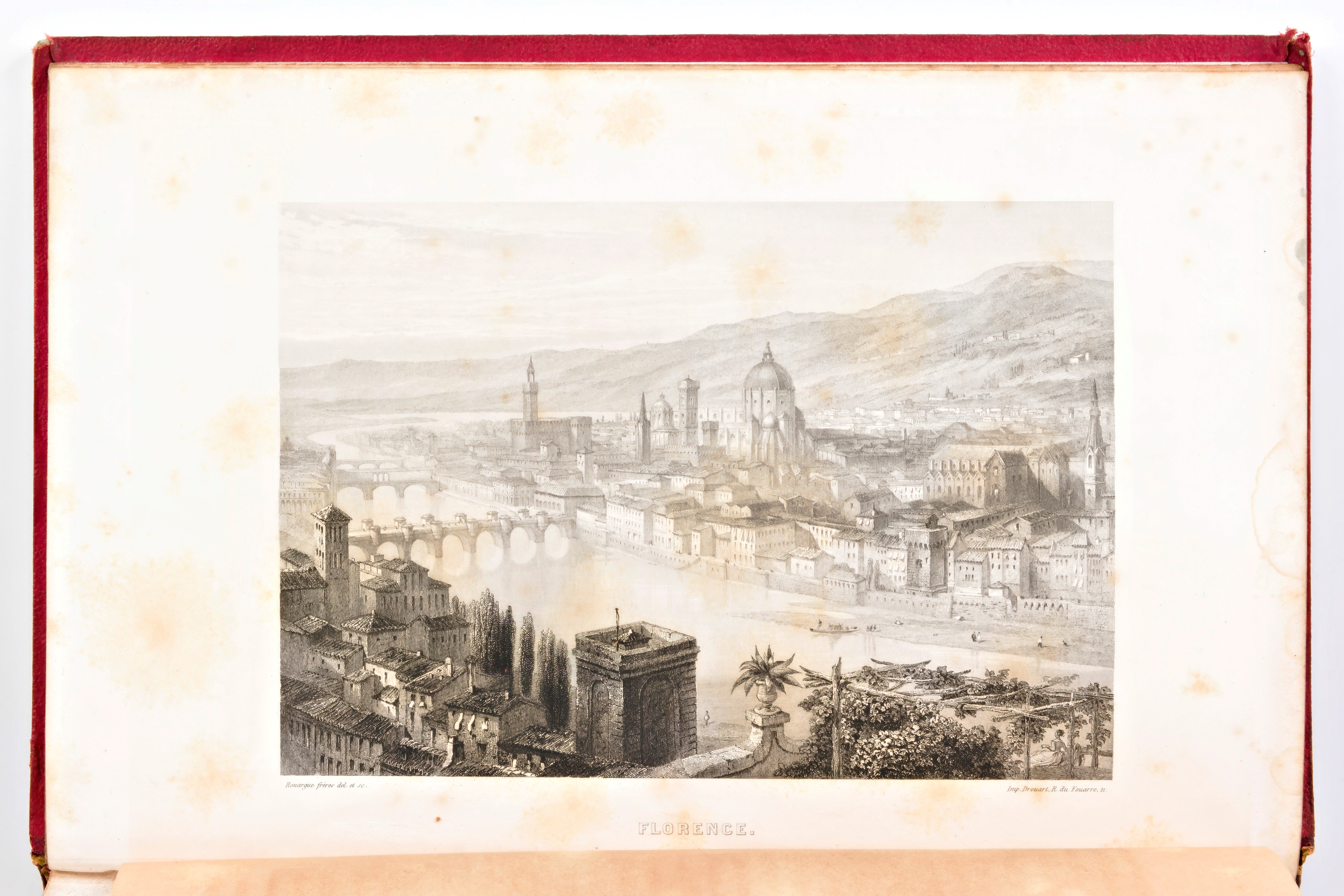 [viaggi/italia] De Musset, Paul : Voyage Pittoresque En Italie. 2 Volumi. Septentrionale & Meridi...