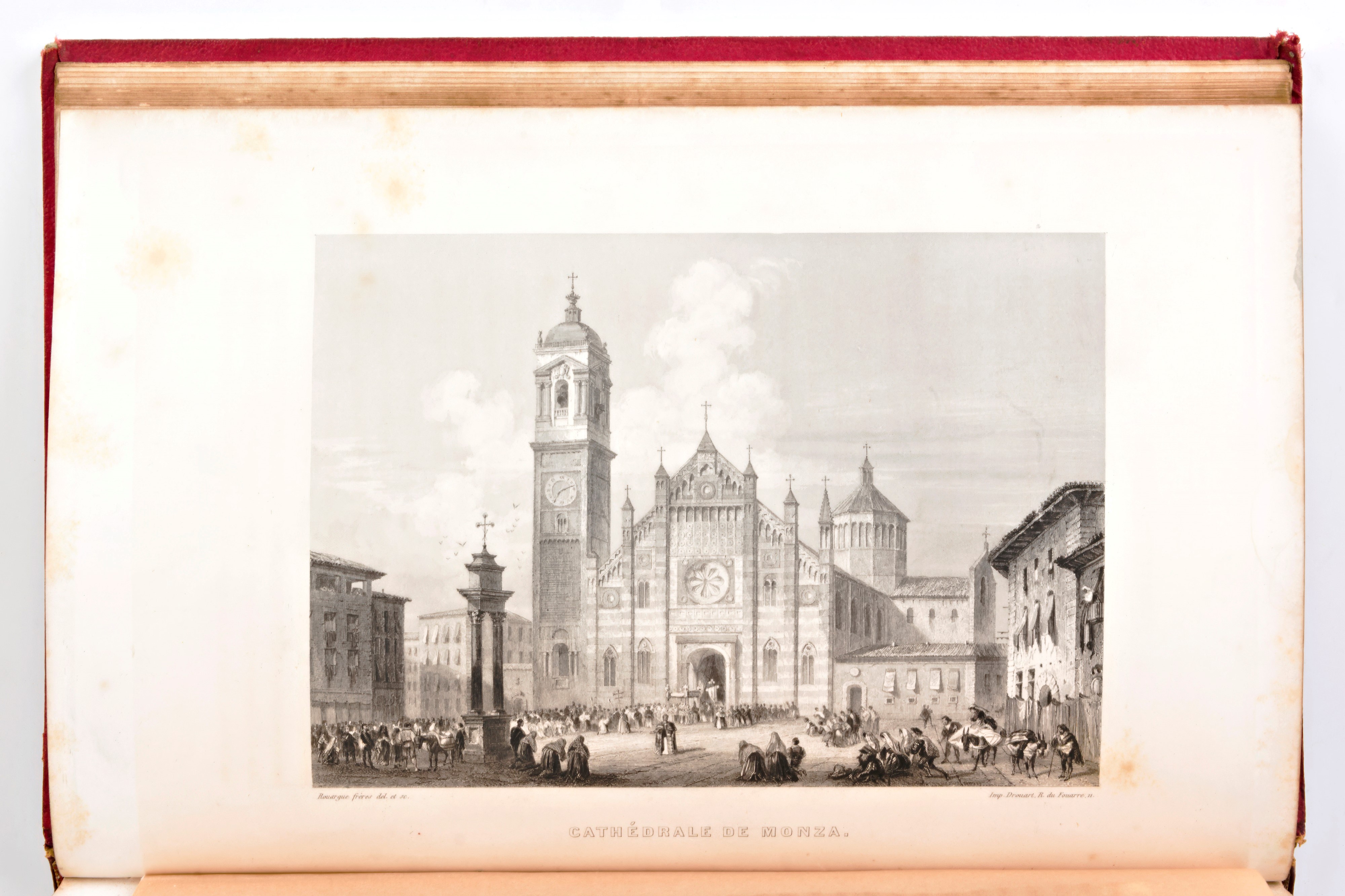 [viaggi/italia] De Musset, Paul : Voyage Pittoresque En Italie. 2 Volumi. Septentrionale & Meridi...