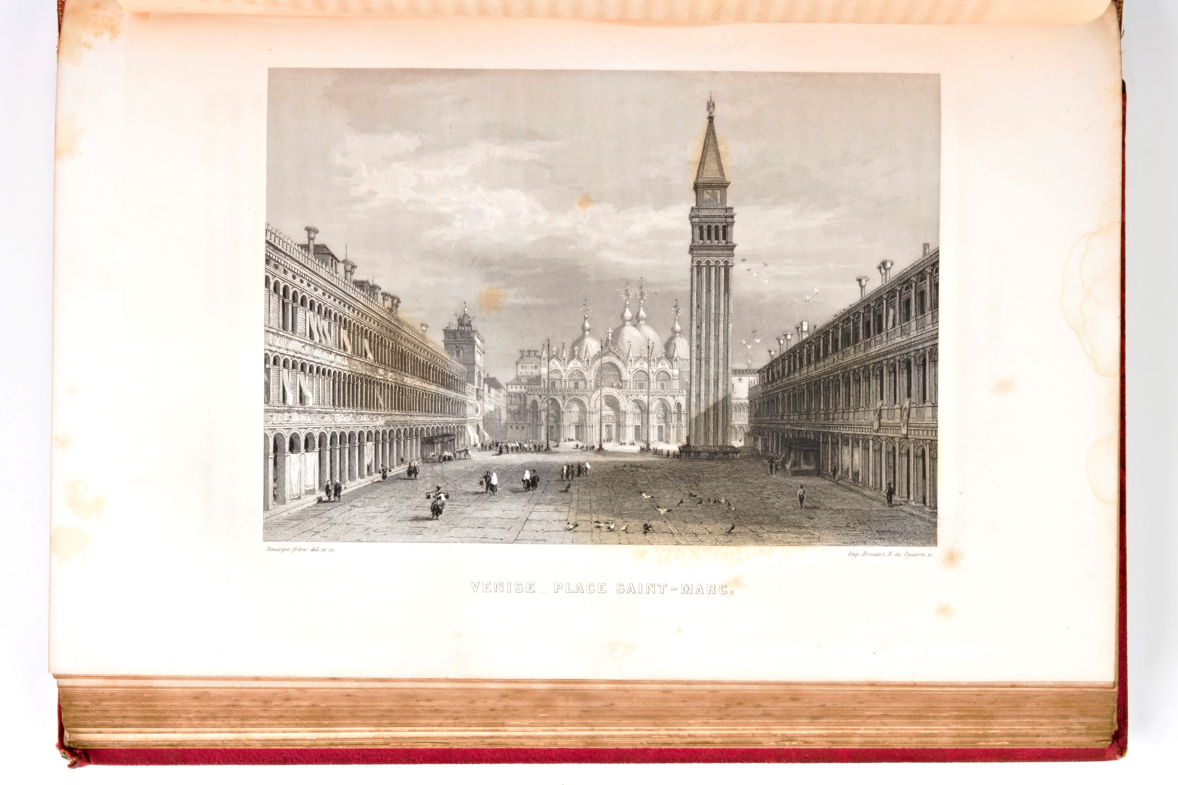 [viaggi/italia] De Musset, Paul : Voyage Pittoresque En Italie. 2 Volumi. Septentrionale & Meridi...