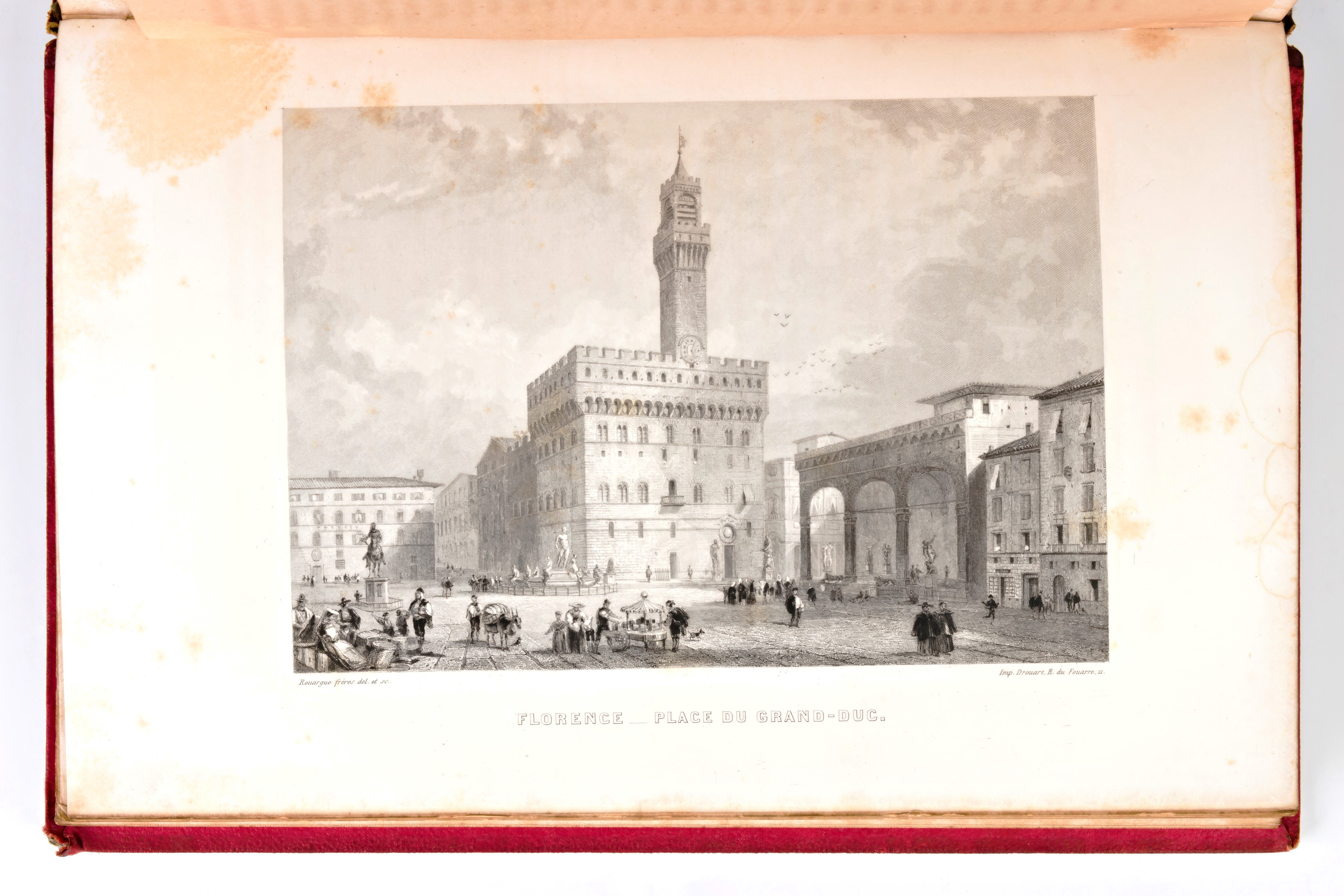 [viaggi/italia] De Musset, Paul : Voyage Pittoresque En Italie. 2 Volumi. Septentrionale & Meridi...