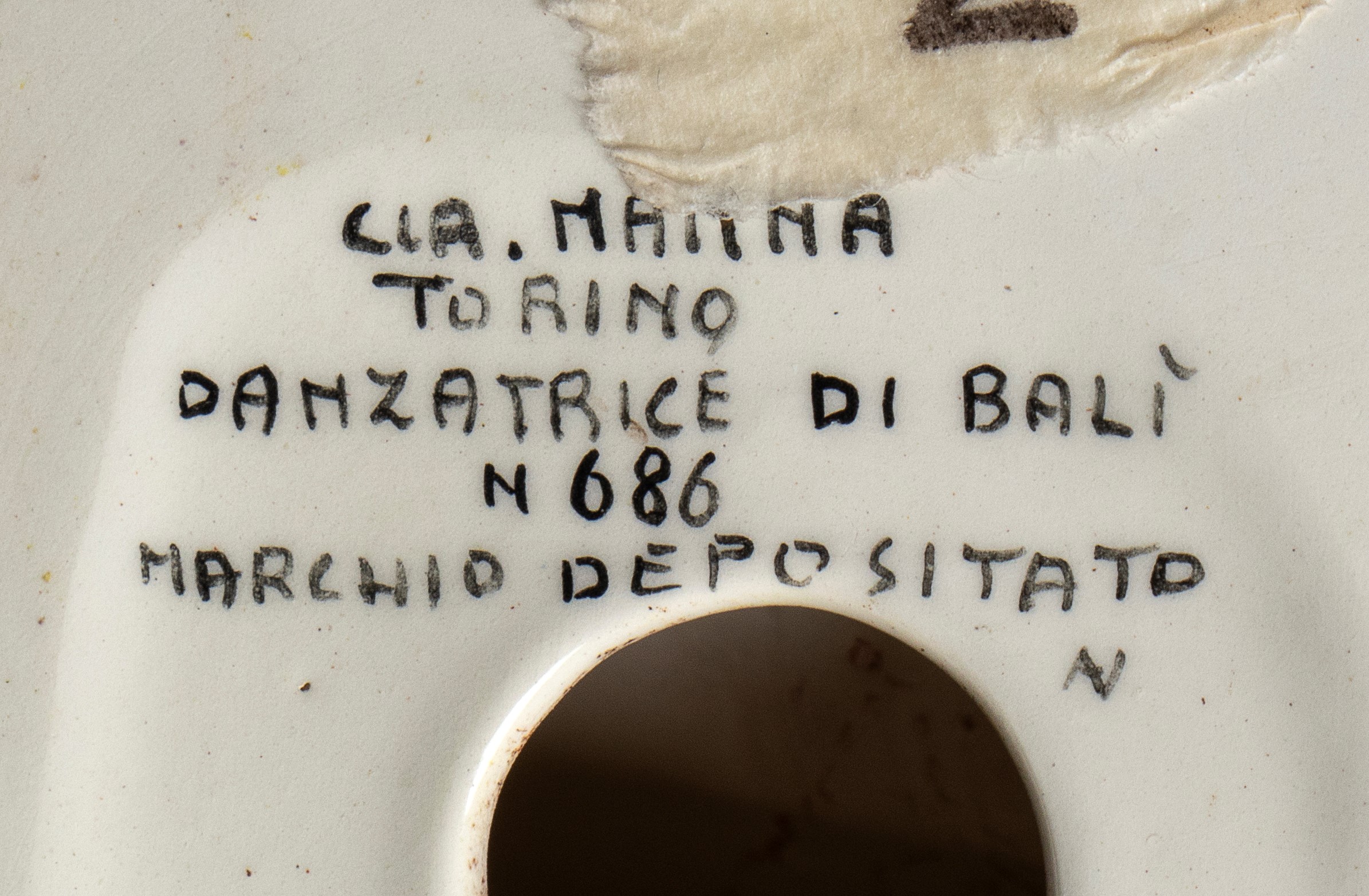 Manifattura C.I.a. Manna - Danzatrice di Bali