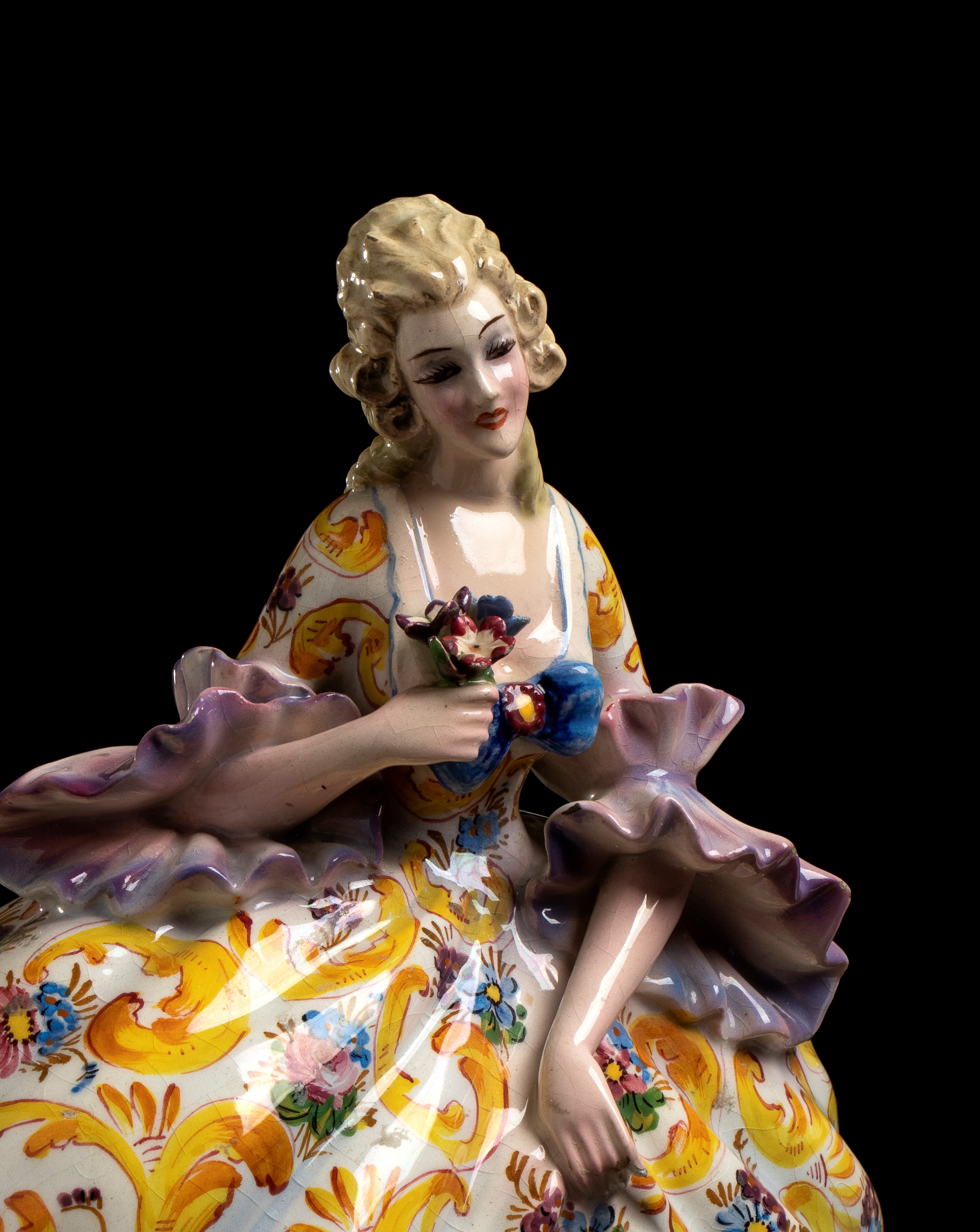 Teodoro Sebelin - Dama con Fiori
