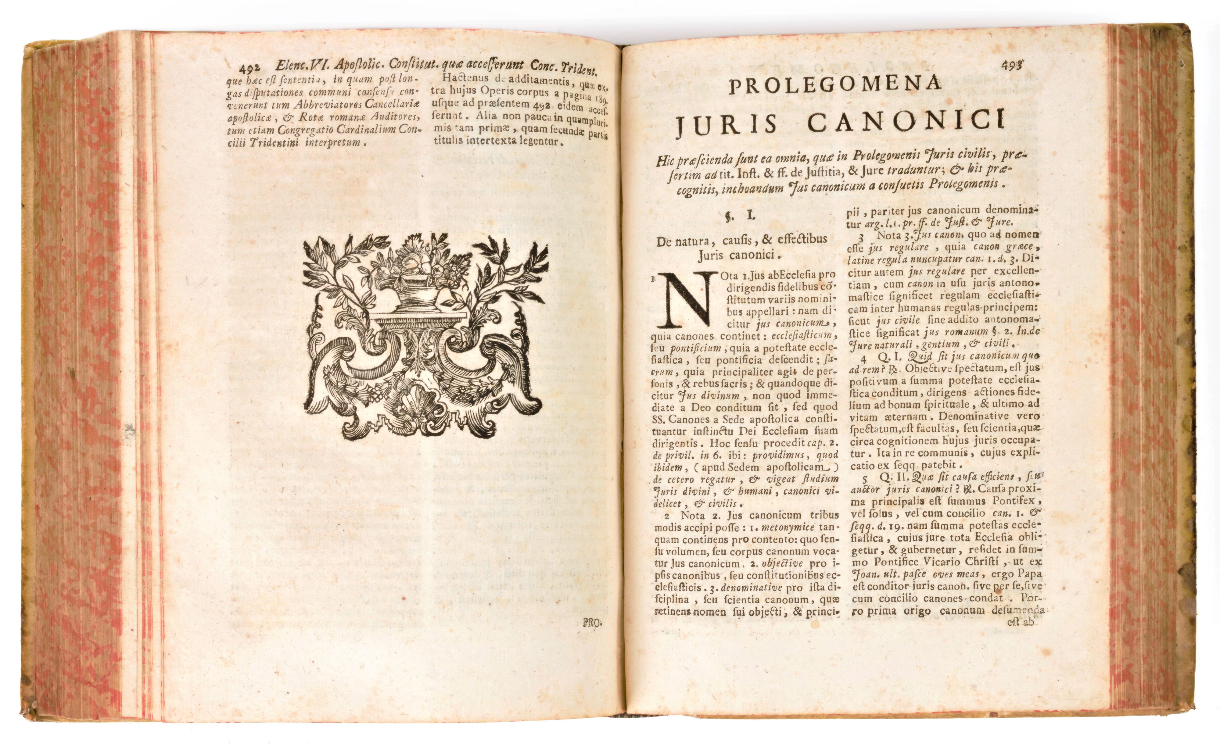 [diritto Canonico] Maschat, Remigius & Giraldi, Ubaldo : Institutiones Canonicae. Roma 1757, per ...