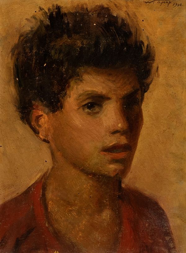 WILLIAM APAP - Young man portrait