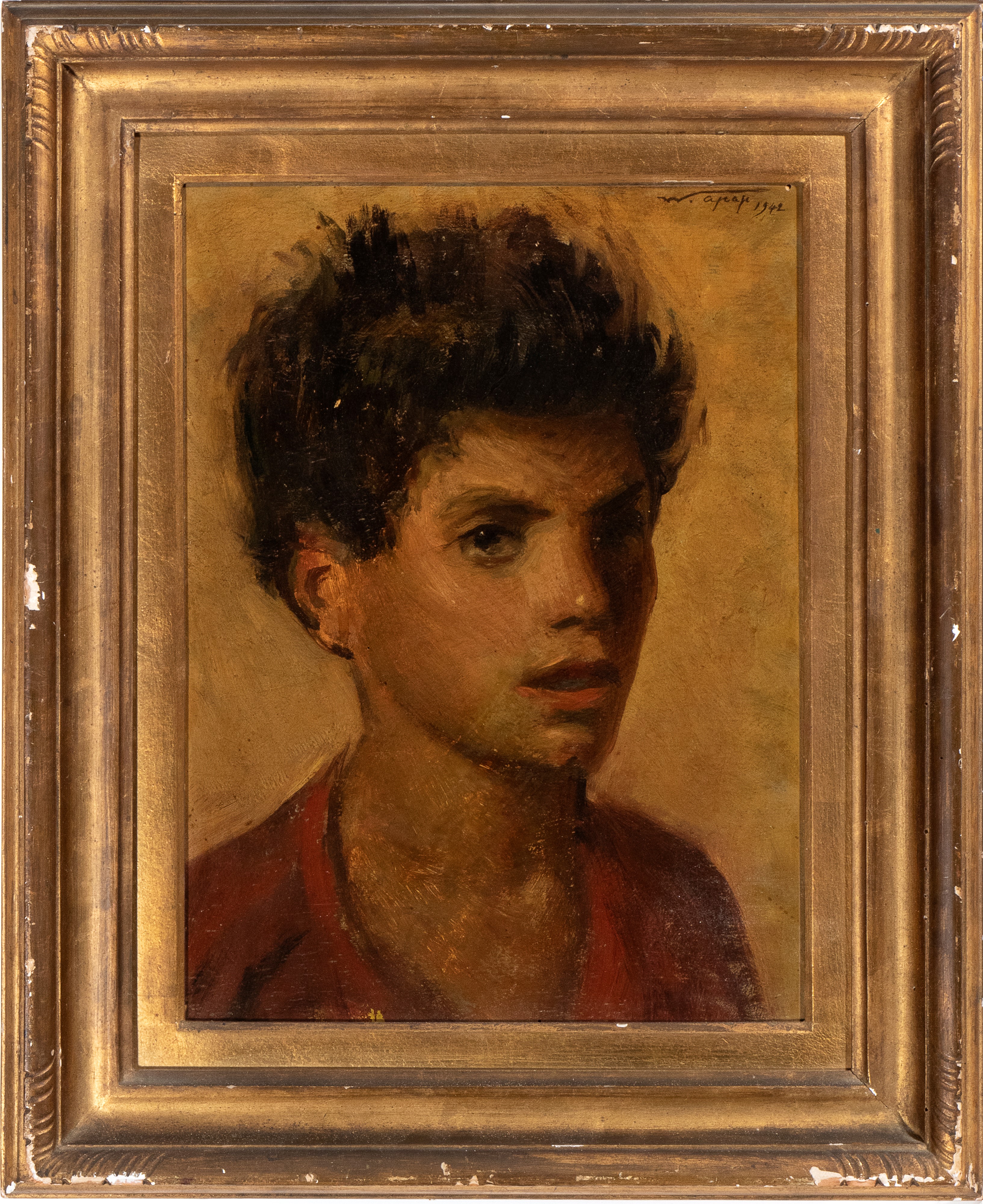 William Apap - Ritratto di Giovane Ragazzo