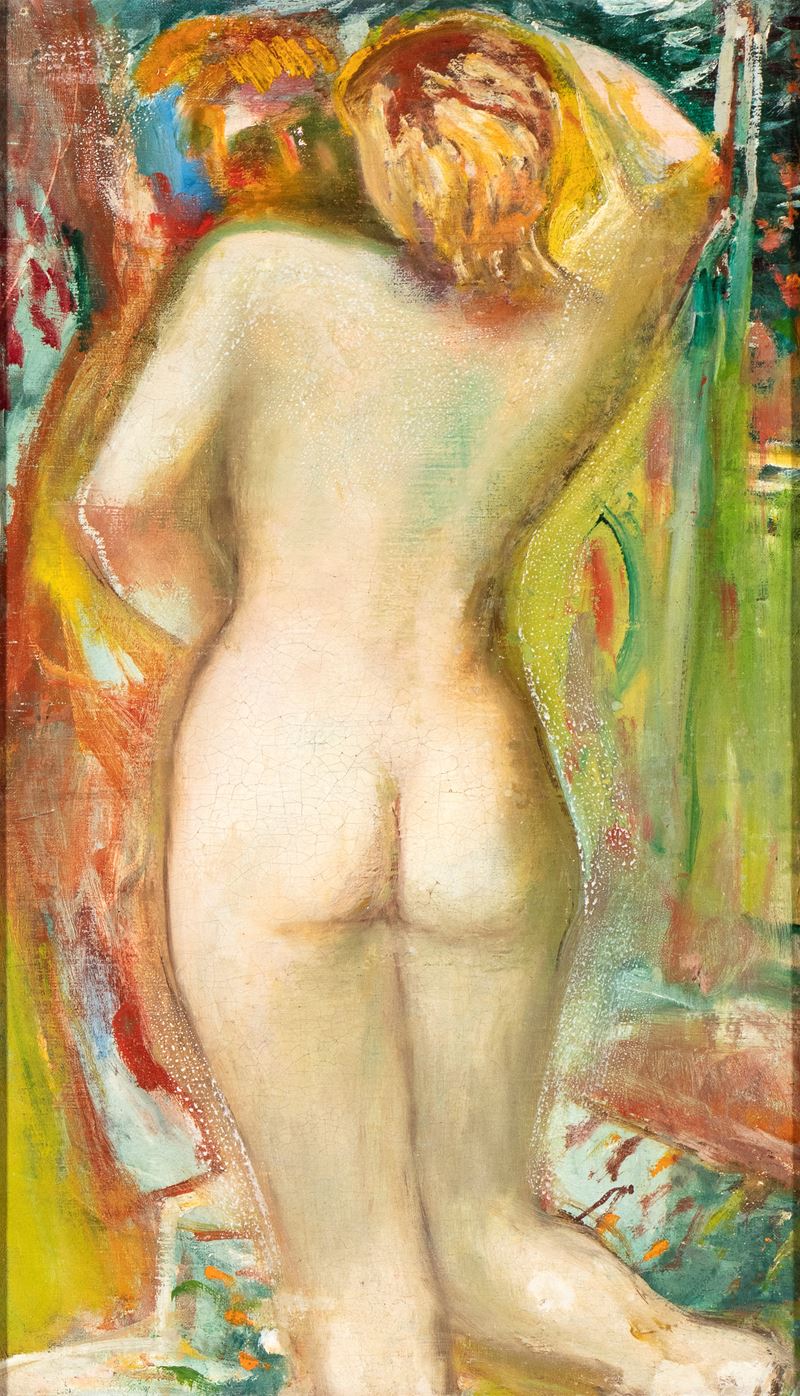 Louis Christian Hess Alois Anton Hess - Nudo di Spalle allo Specchio