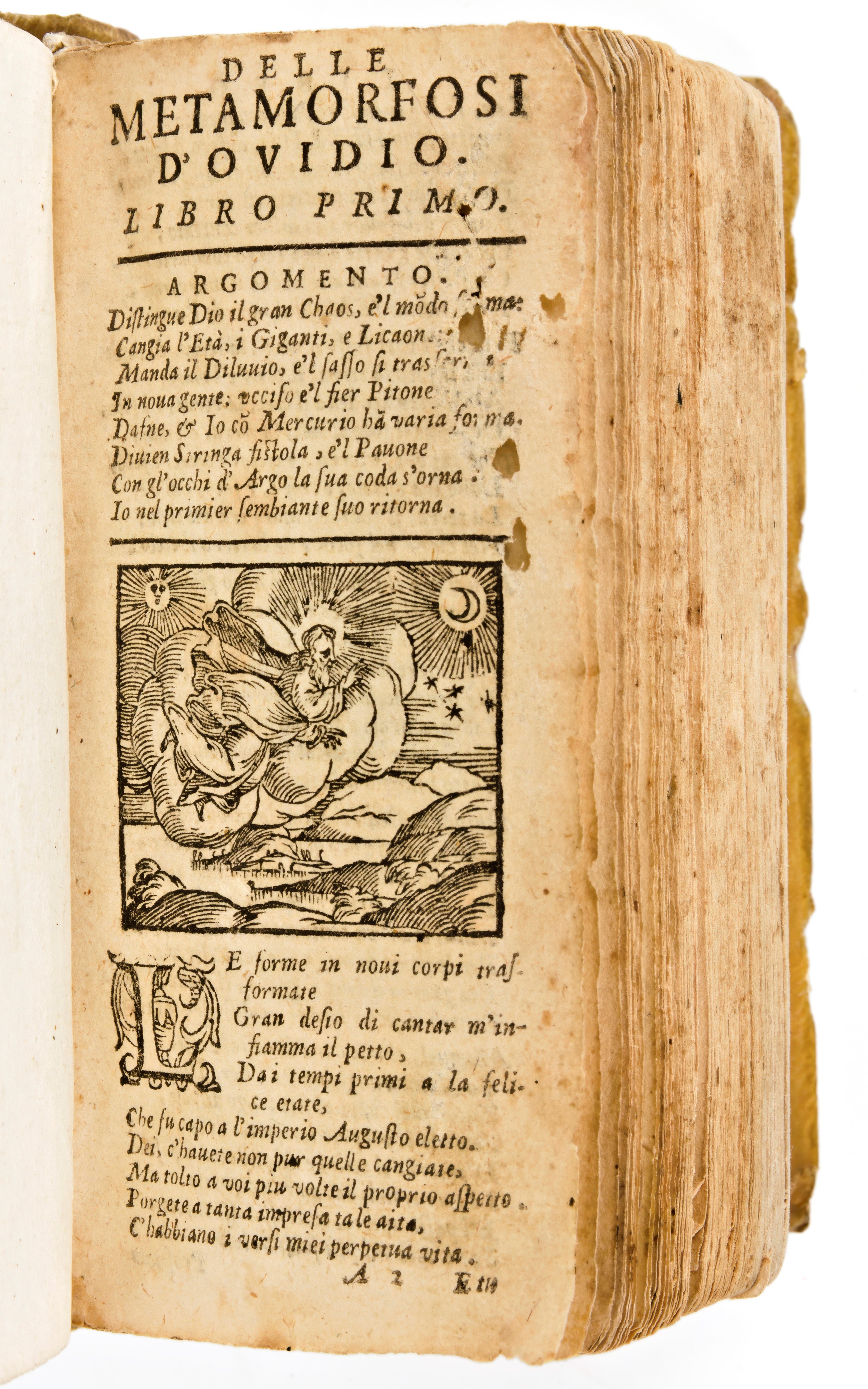 [miniatura] G.a. Dell'anguillara, F. Turchi : le Metamorfosi D'ovidio..., Venezia, Misserini 1624