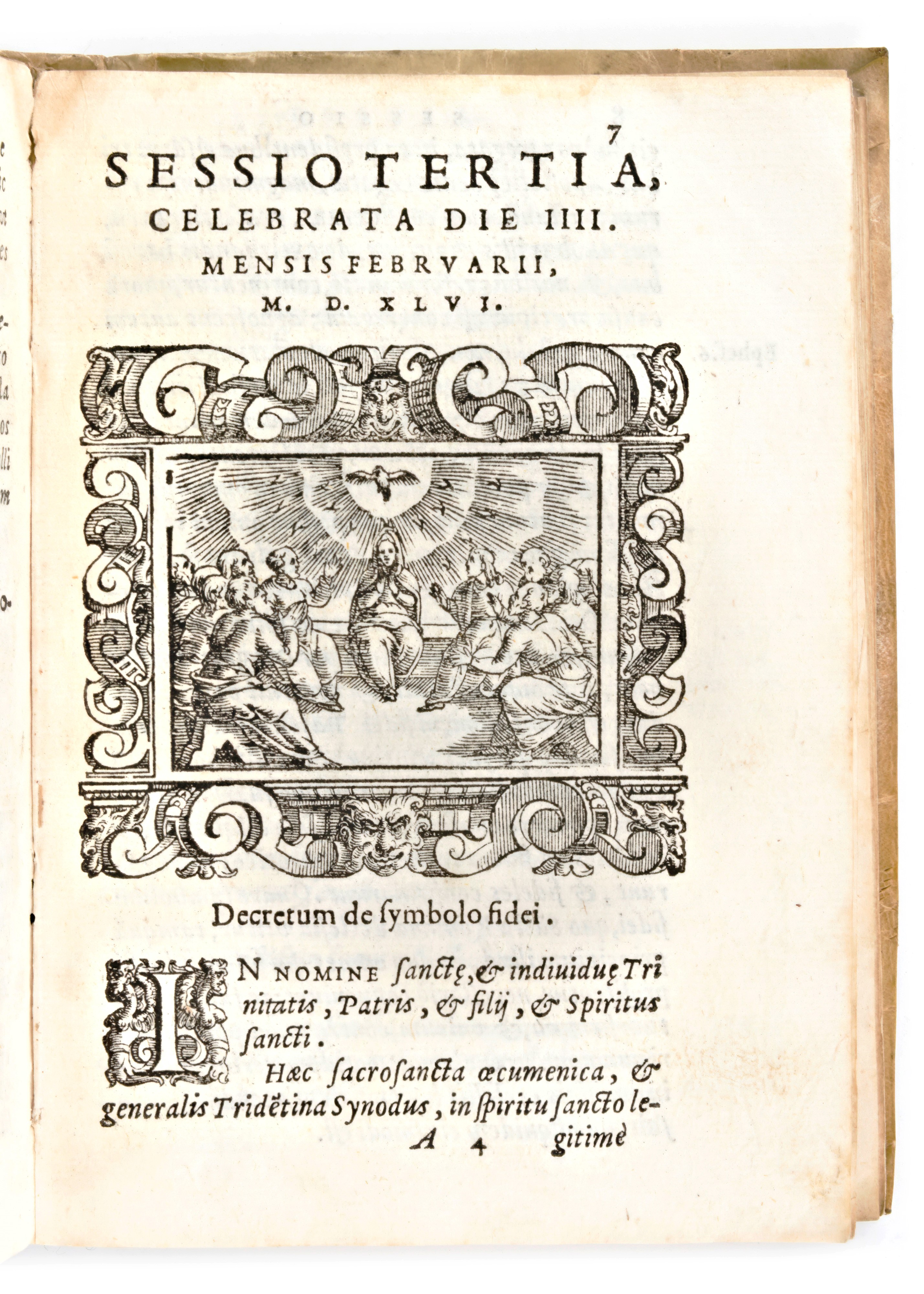 Concilio di Trento :concilium Tridentinum, Sub Paulo 3. Iulio 3. Et 4. Pont. Max. Celebratum... C...