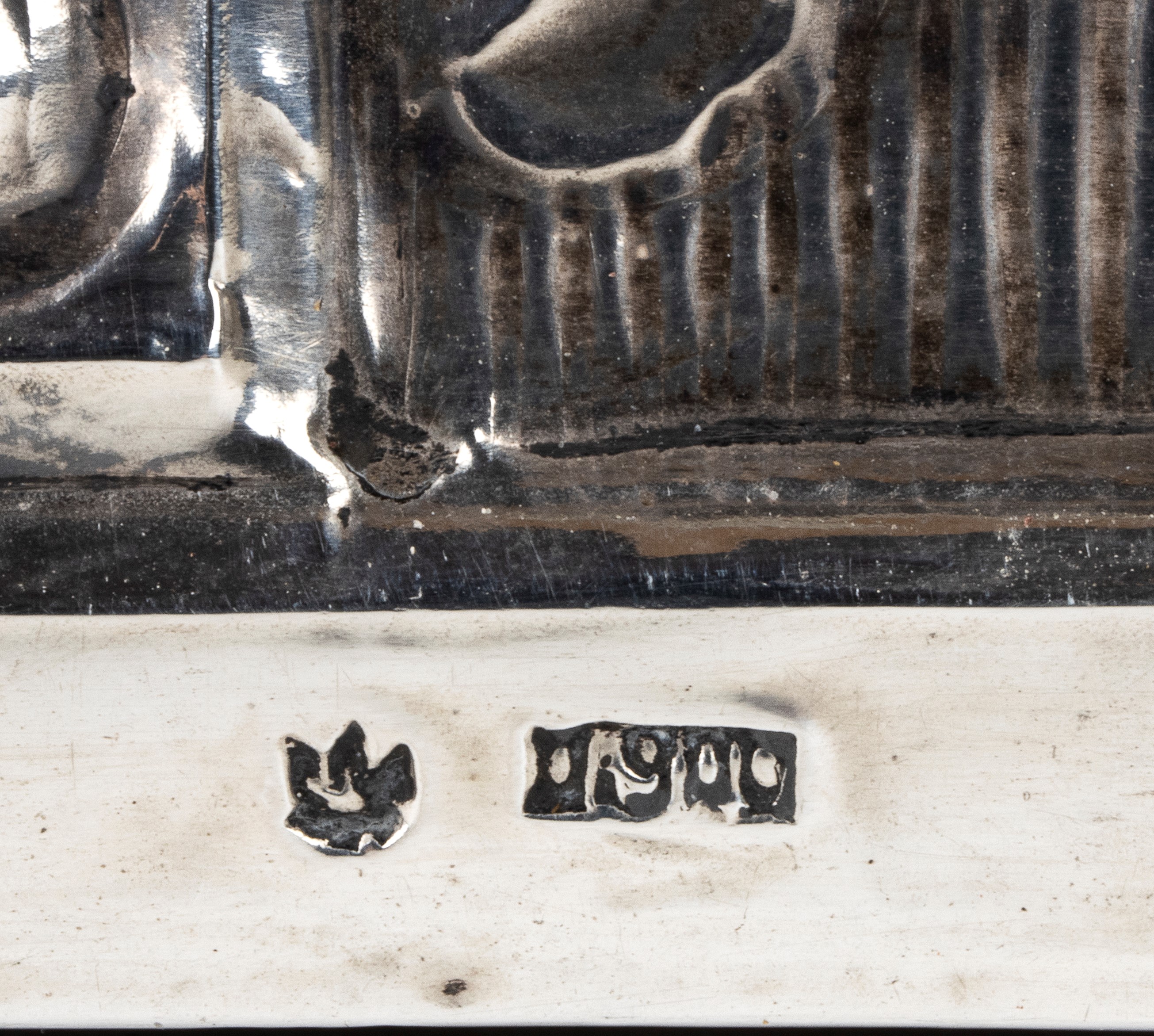 Ultima Cena, argento 900/1000 sbalzato e cesellato con dedica a Mons. Mario Zanin (metà XX secolo...