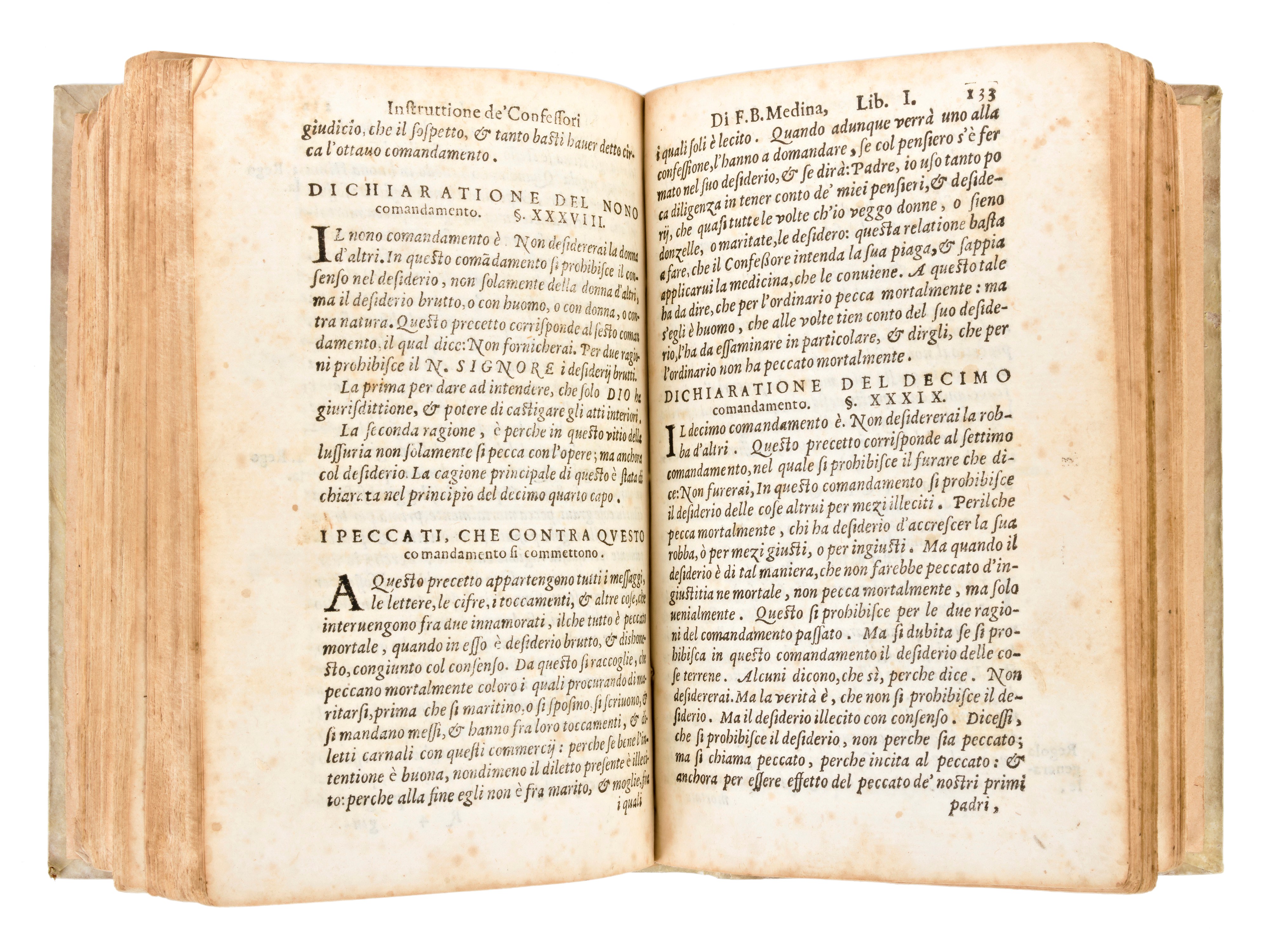 [teologia] De Medina, Bartolomé : Breve Instruttione De' Confessori, Come Si Debba Amministrare i...