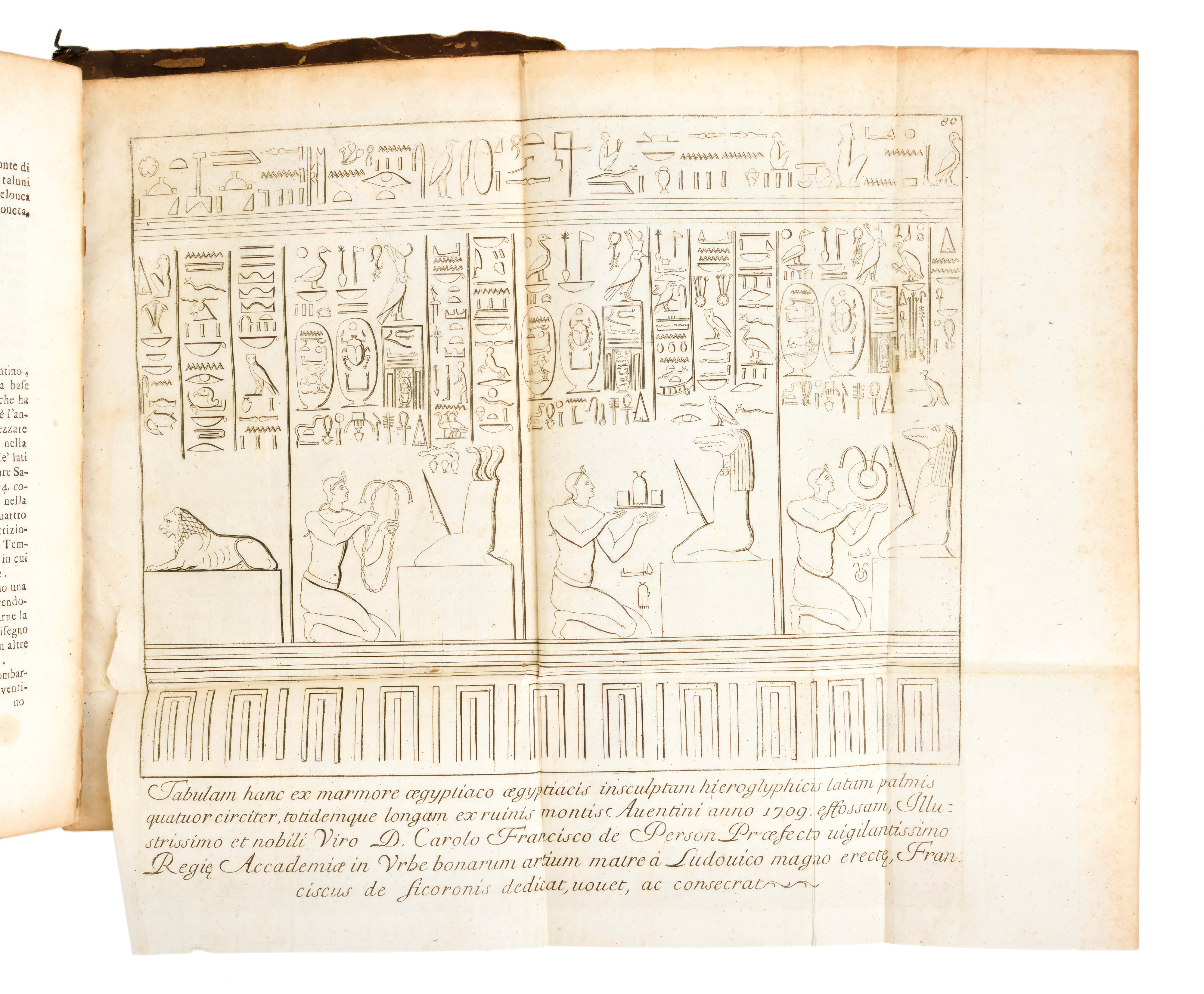 [Roma] Ficoroni, Francesco : e Vestigia, e rarità di Roma antica ricercate, e spiegate... Roma, G...