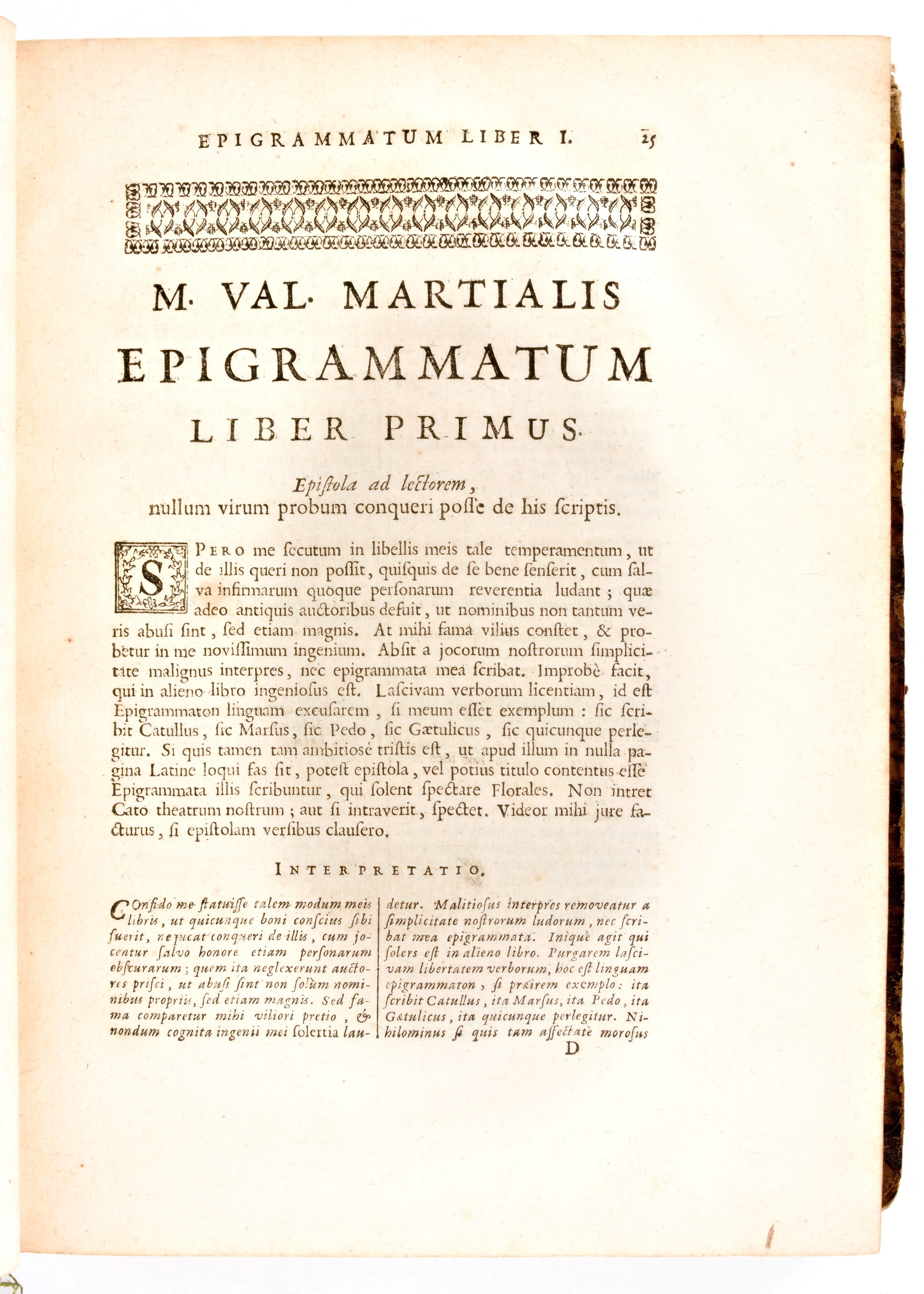 [classici Latini] Martialis, Marcus Valerius : Epigrammatum Libros 15... Ad Usum Serenissimi Delp...