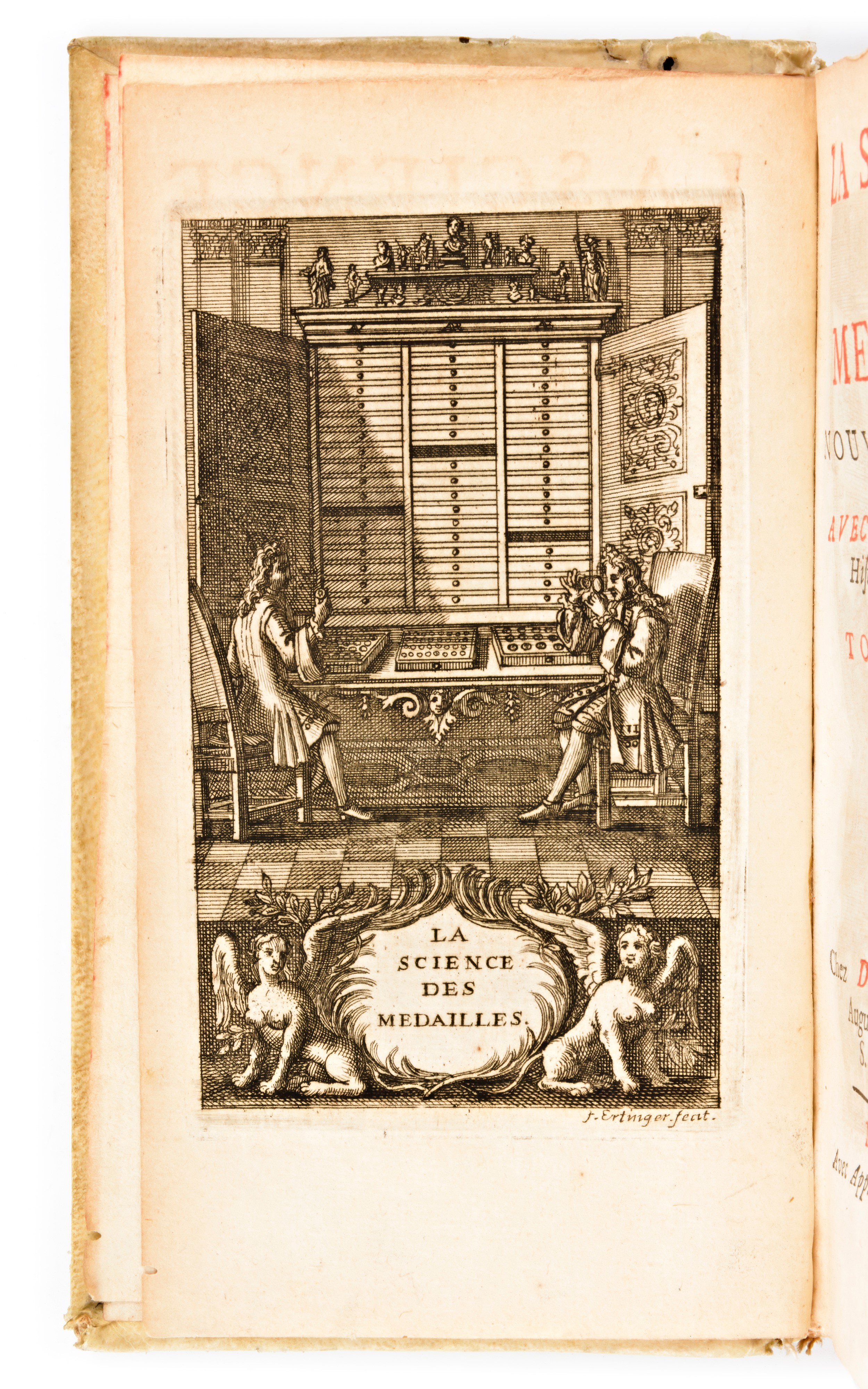 [Numismatica/Roma] Jobert, Louis: La science des medailles. 2 volumi. A Paris, chez De Bure 1739