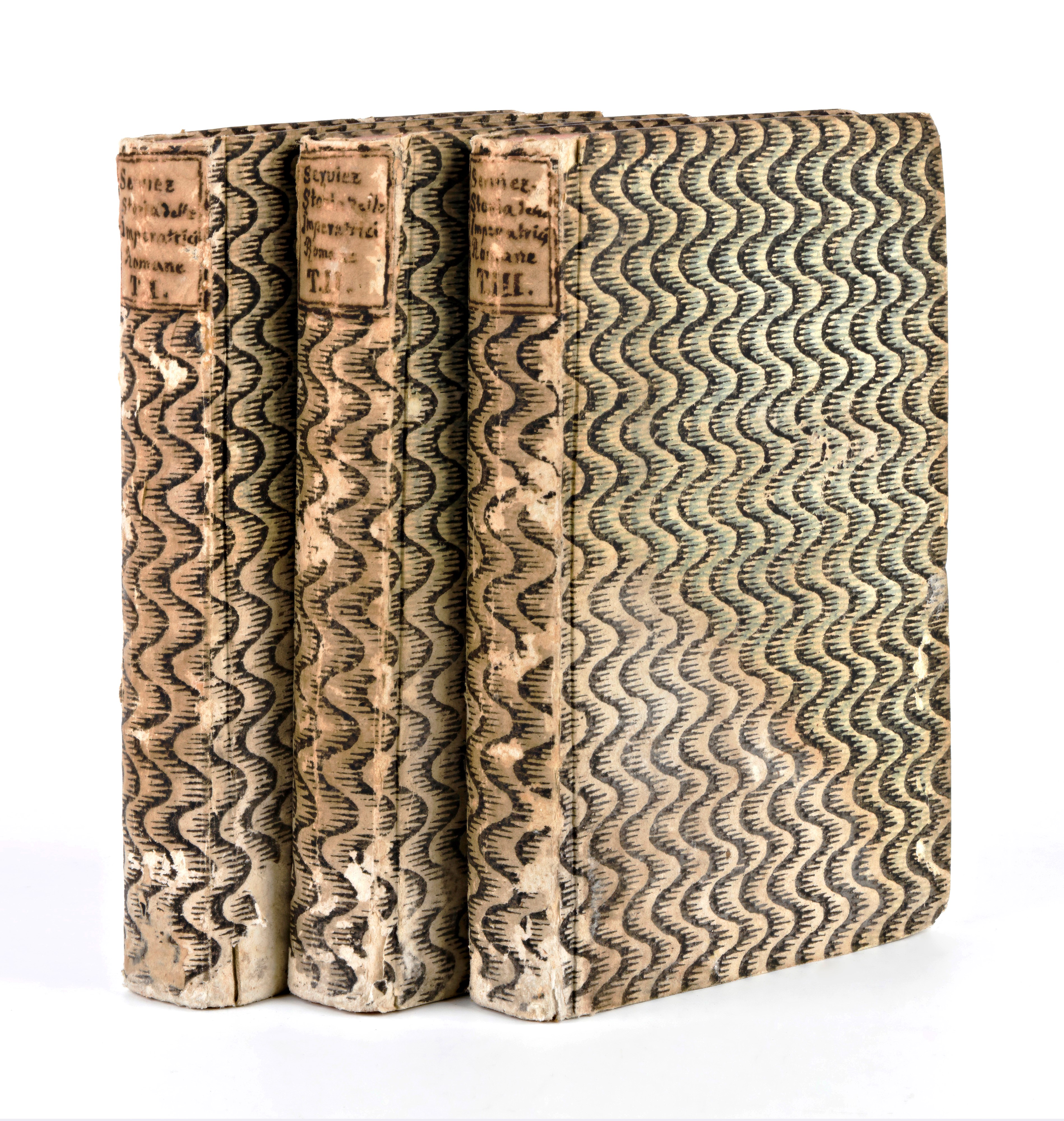 [Roma] de Serviez, Jacques Roergas : Storia della vita delle imperadrici romane, e delle principe...