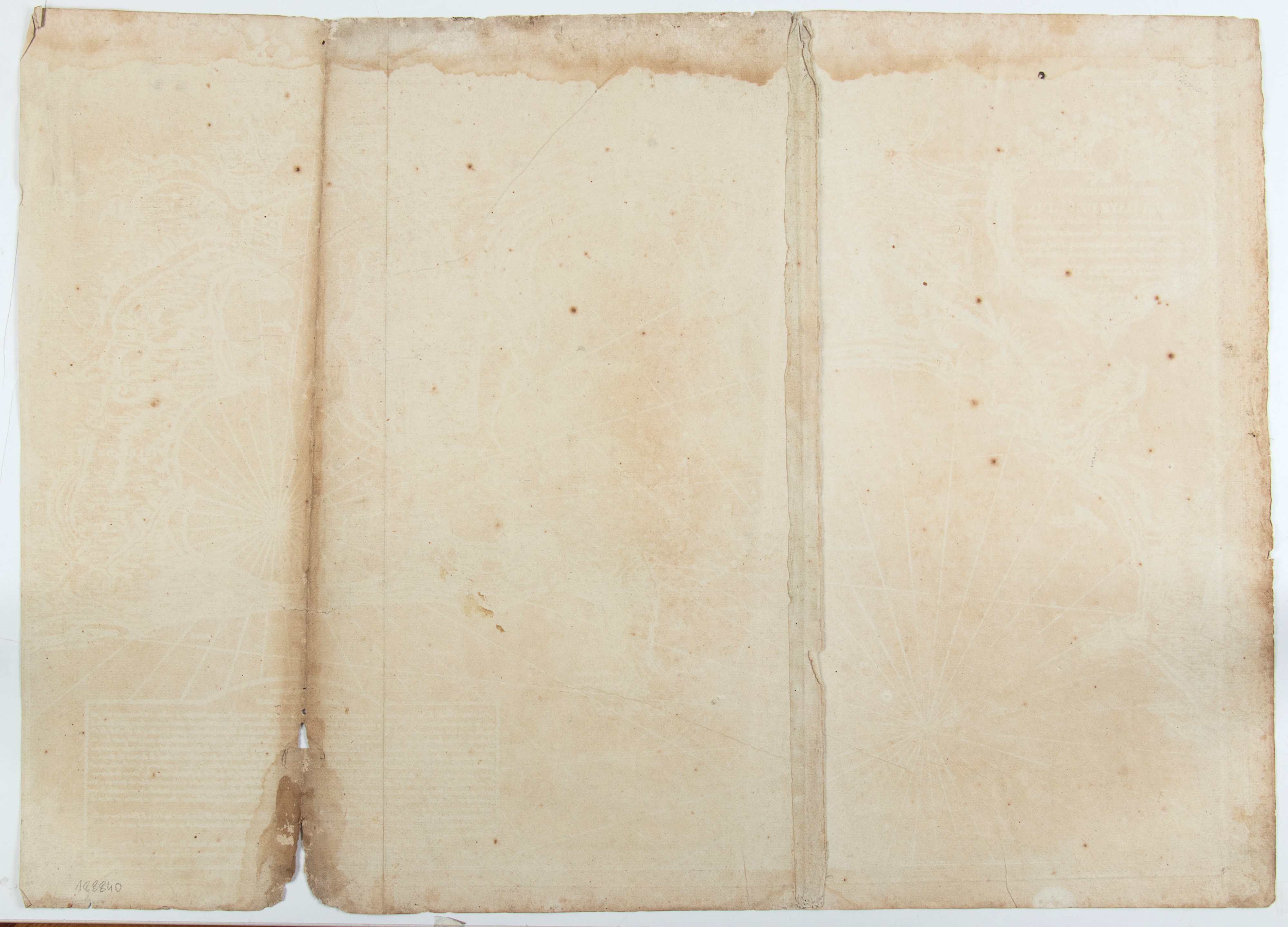 Carte Hydrographique de la Baye de Cadix