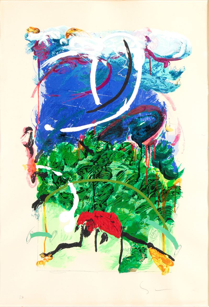 Mario Schifano - Paesaggio