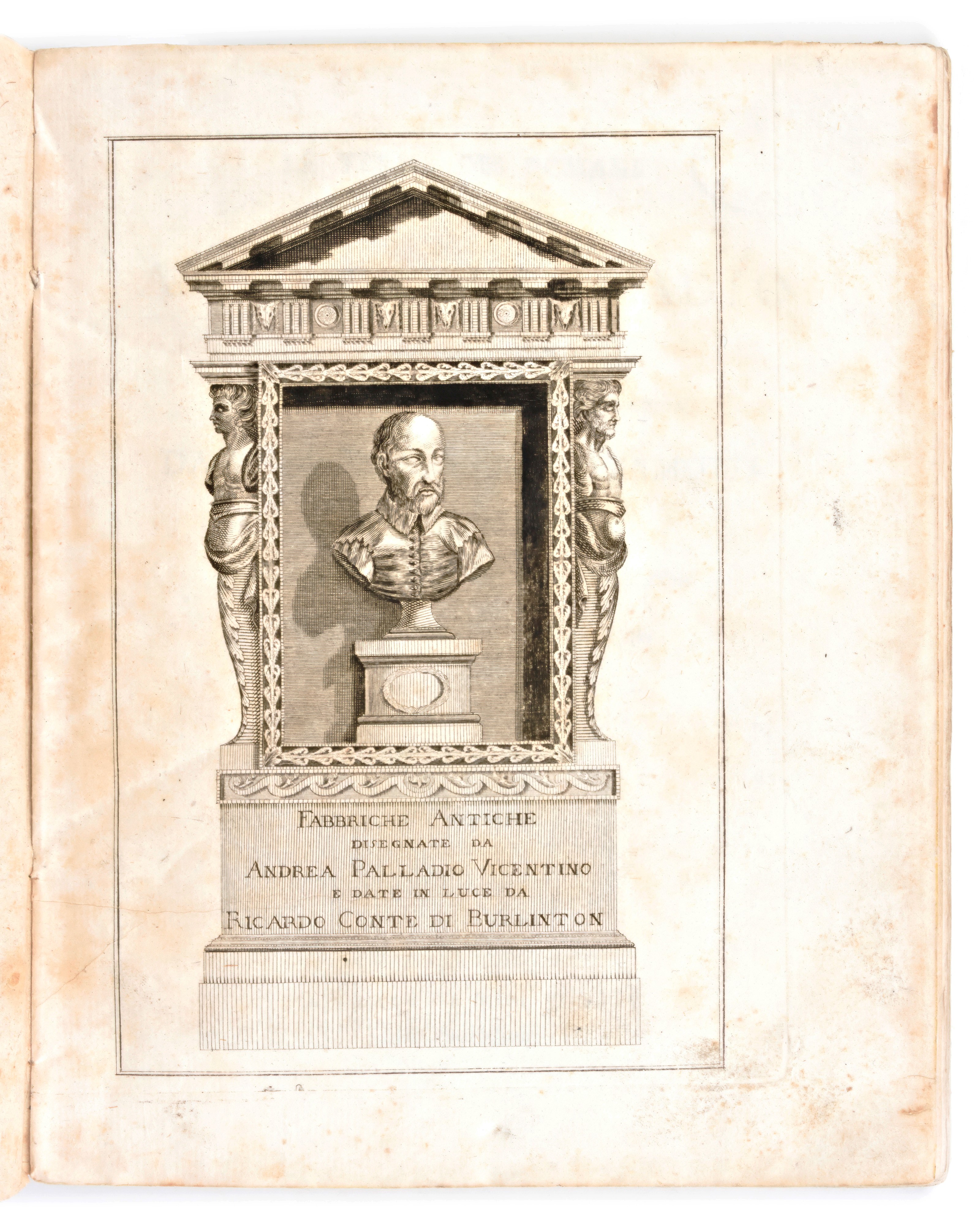 [Architettura/Roma] Scamozzi, Ottavio Bertotti : Le terme dei romani disegnate da Andrea Palladio...