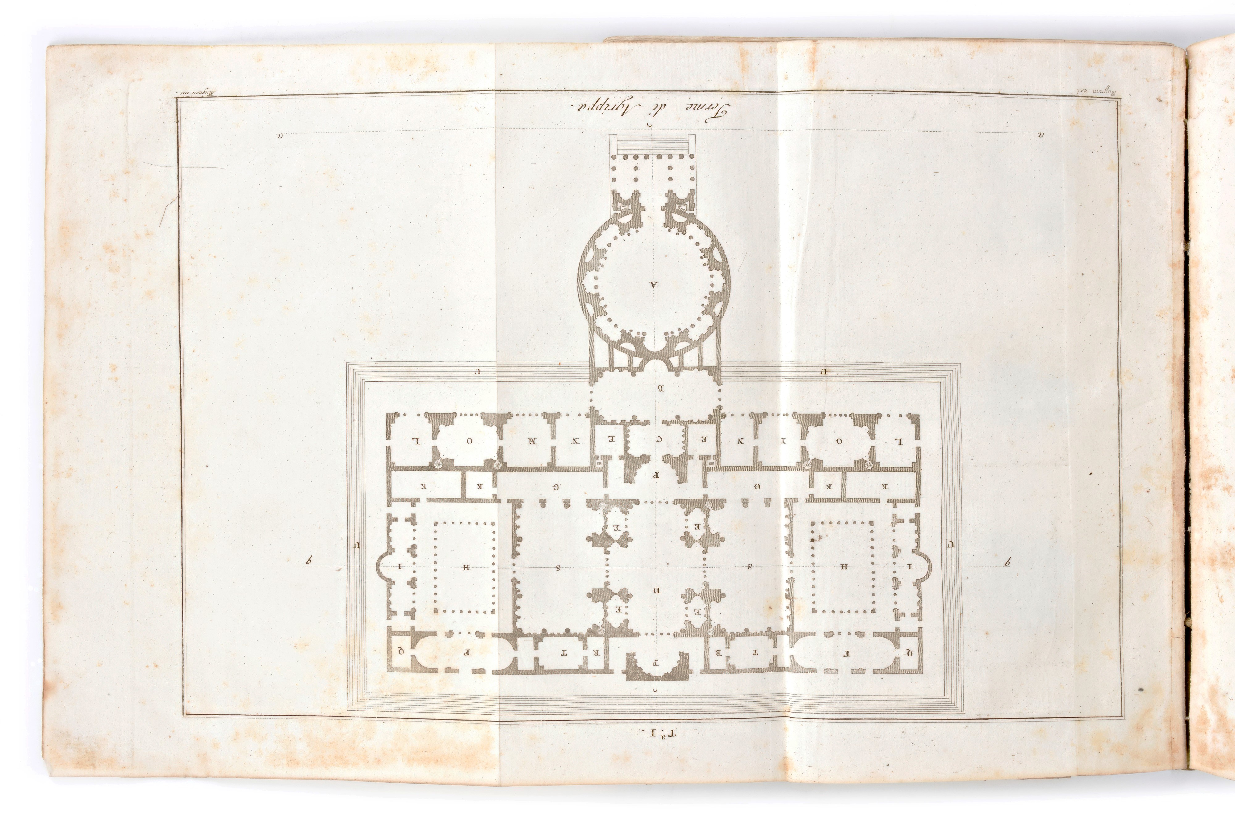 [architettura/roma] Scamozzi, Ottavio Bertotti : le Terme dei Romani Disegnate da Andrea Palladio...