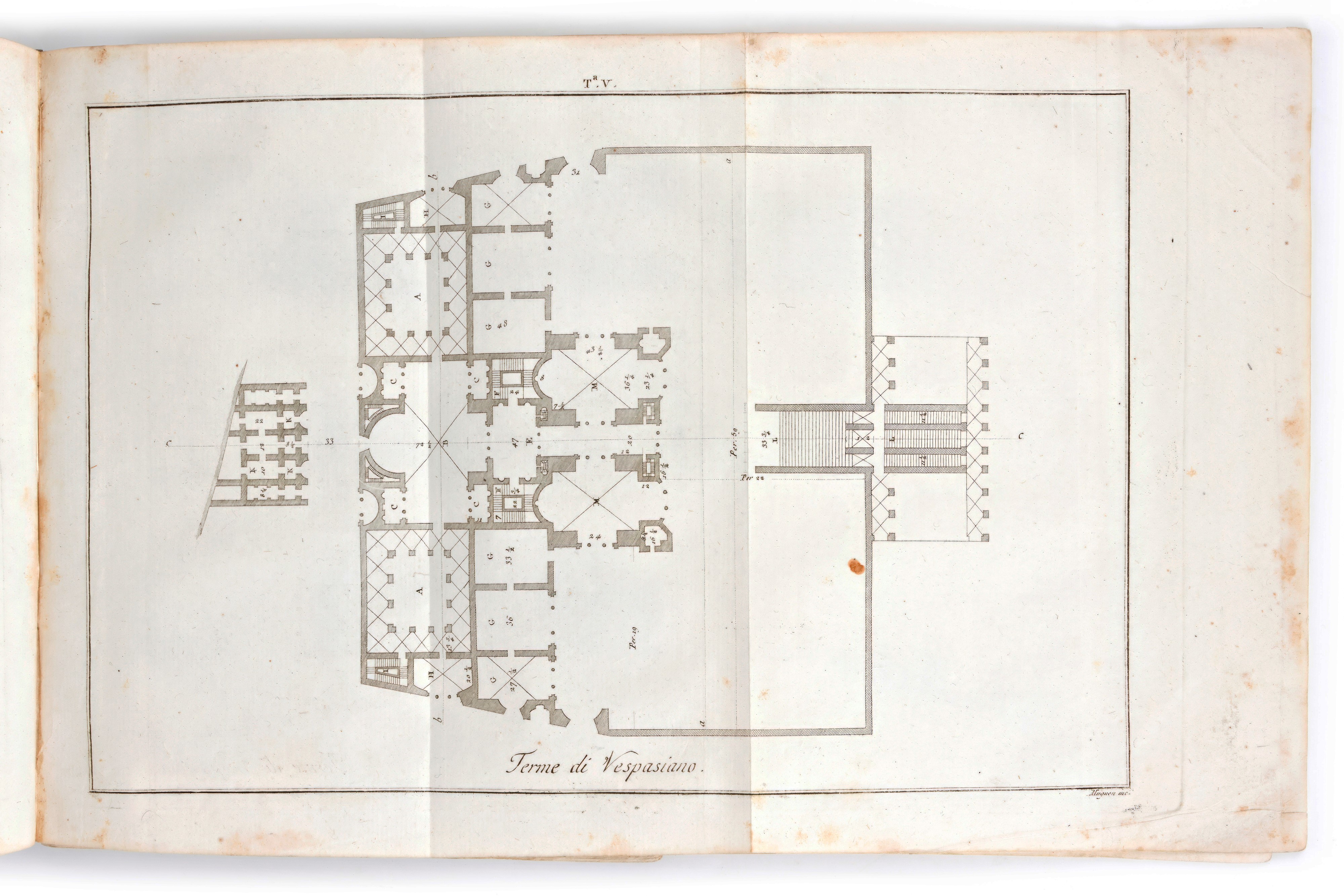 [architettura/roma] Scamozzi, Ottavio Bertotti : le Terme dei Romani Disegnate da Andrea Palladio...