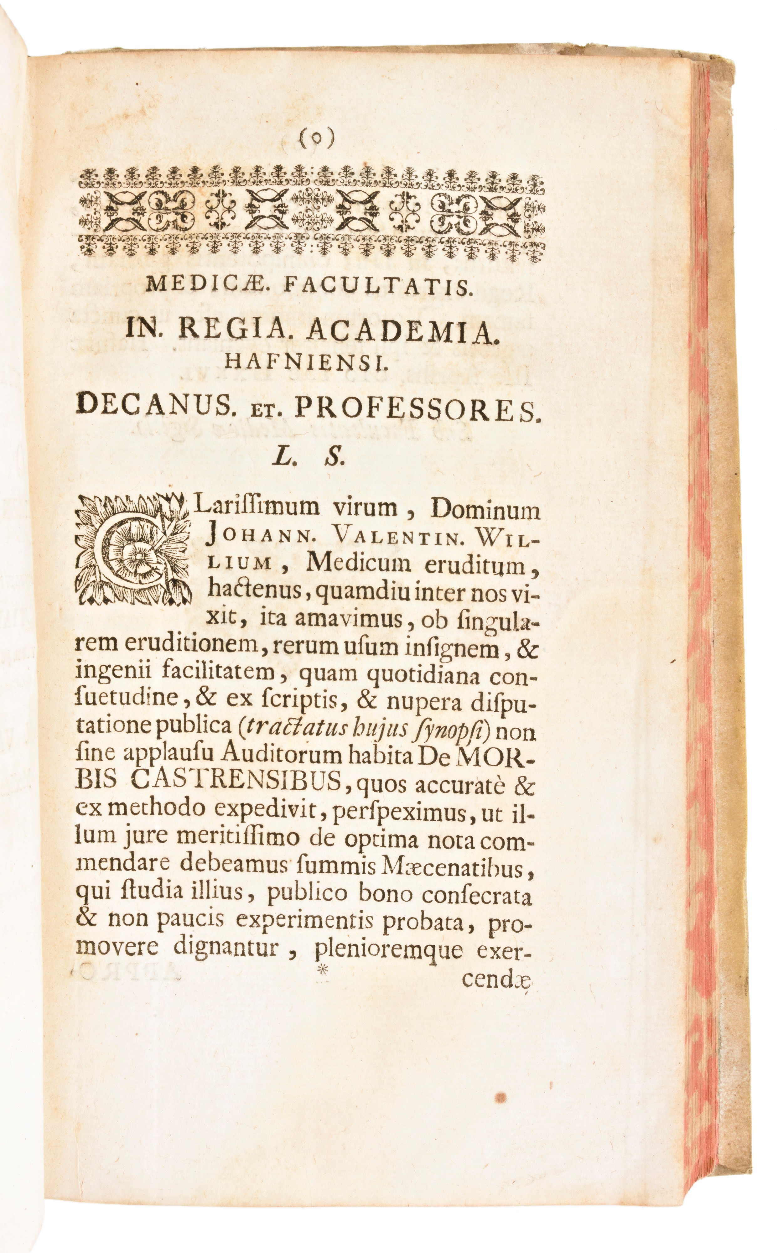 [Medicina Militare] Porzio, Luca Antonio : De militis in castris sanitate tuenda. Hagae Comitum, ...