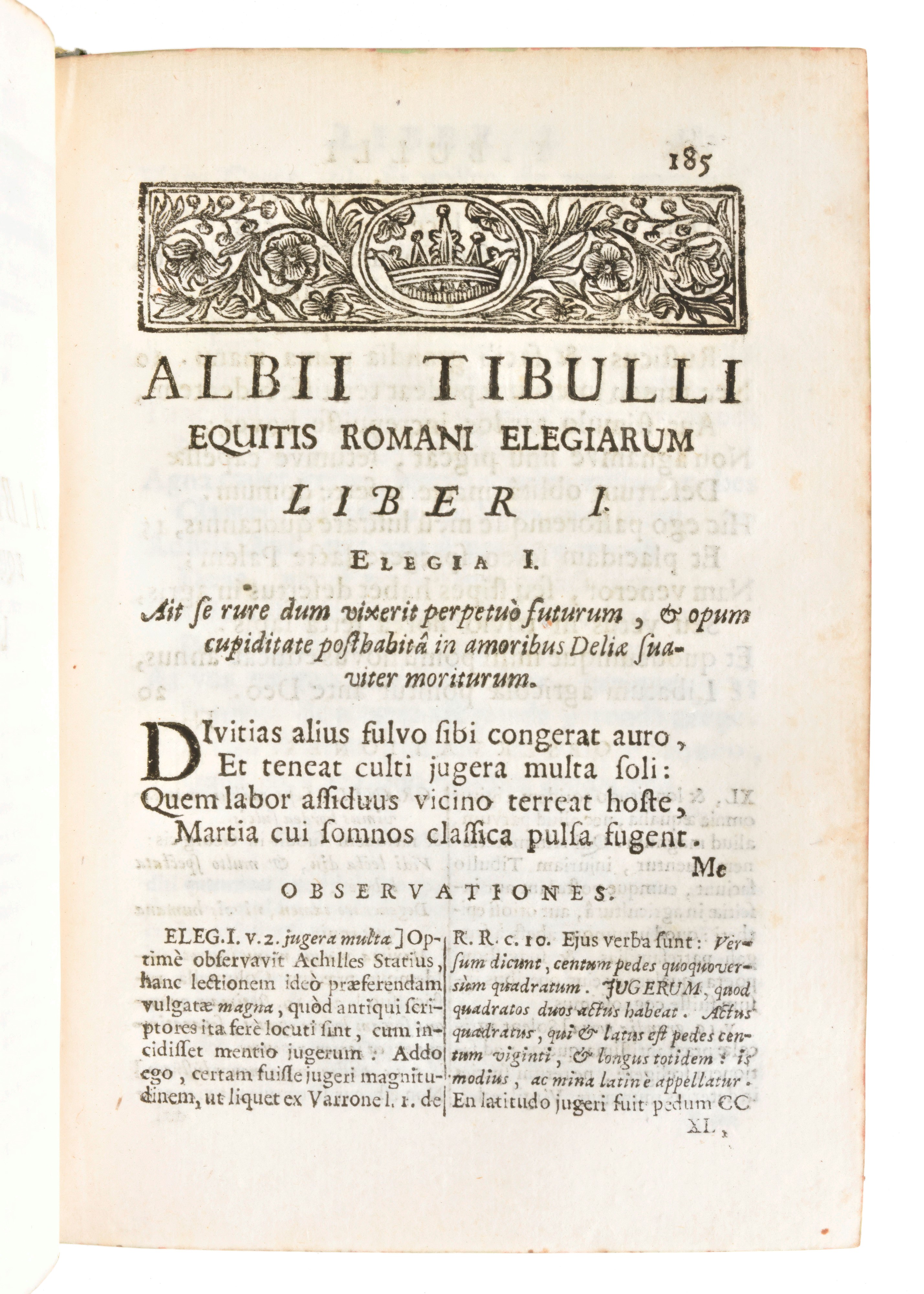 [classici Latini] Volpi, Giovanni Antonio : C. Valerius Catullus, Albius Tibullus E.r. Sex. Aurel...