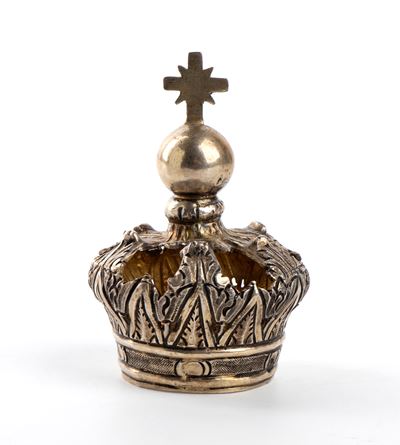 Napoli (?), Corona italiana, argento, metà XIX secolo