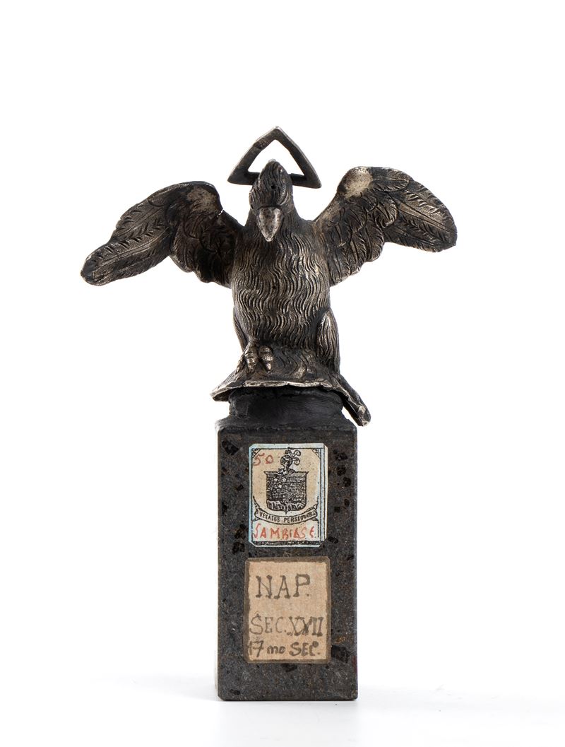 Colomba dello Spirito Santo in argento