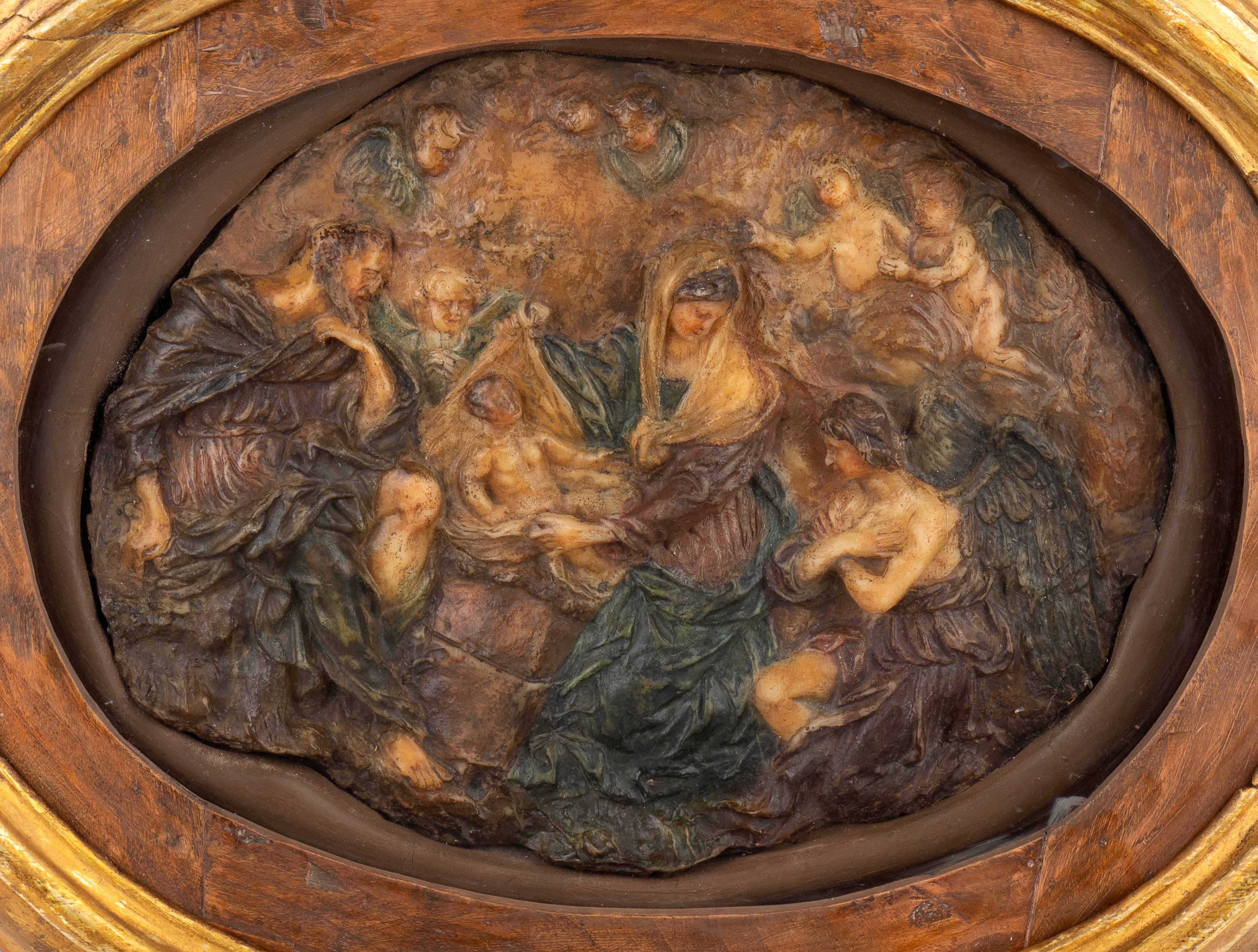 Ceroplastica raffigurante la Natività