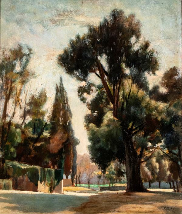 ROMEO COSTETTI - Villa Borghese in Rome