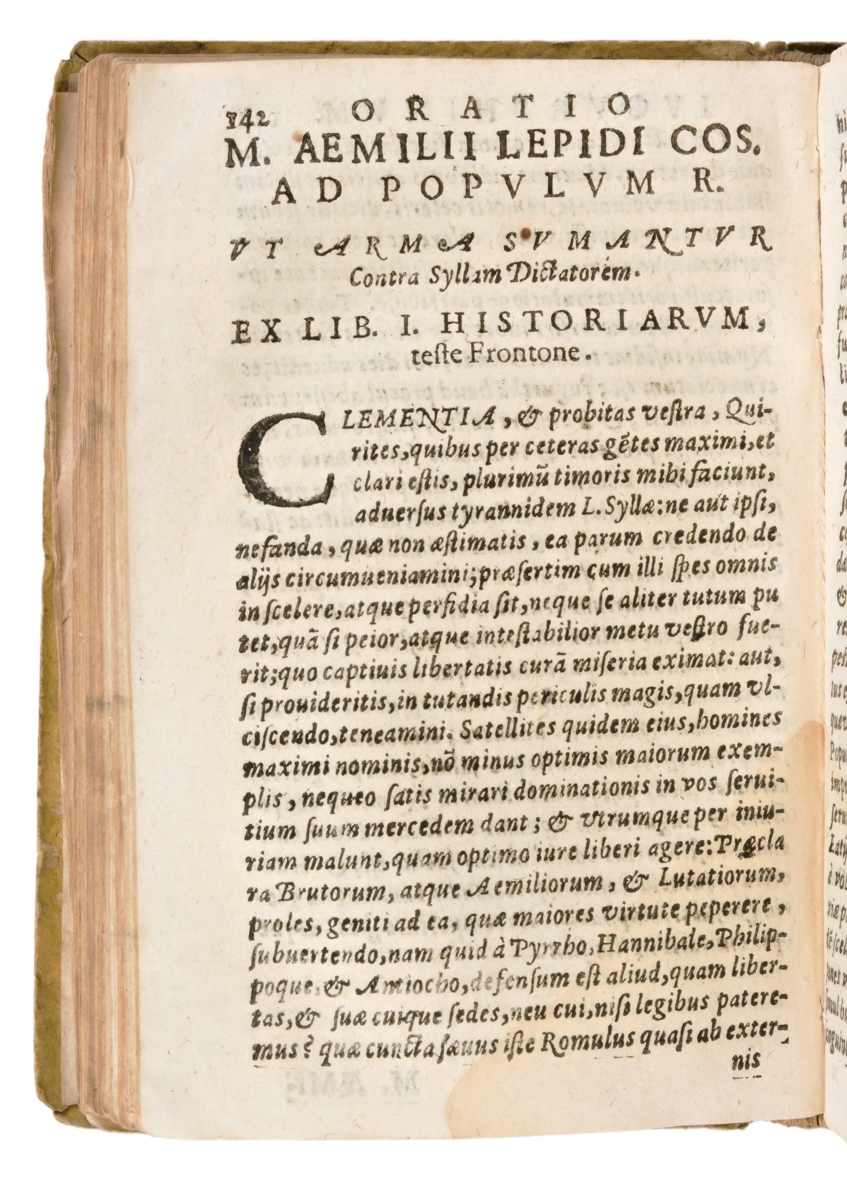 [classici Latini] Manuzio, Aldo / Sallustio, Crispo : C. Sallustii Crispi Coniuratio Catilinae Et...