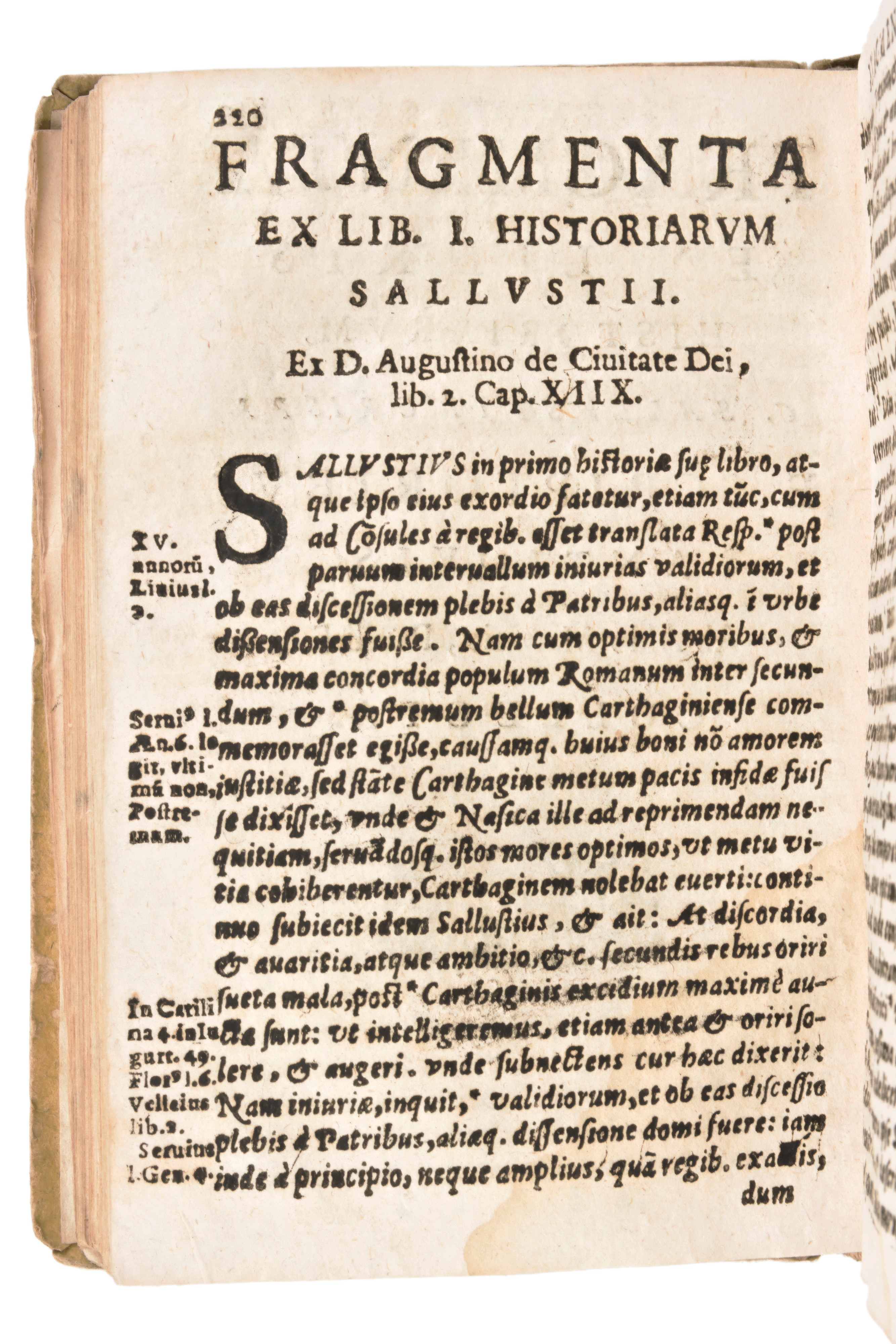 [classici Latini] Manuzio, Aldo / Sallustio, Crispo : C. Sallustii Crispi Coniuratio Catilinae Et...