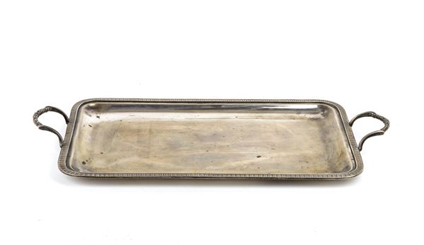 MASSIMO MILANESE - Italian solid silver tray