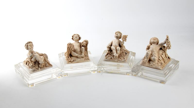 Herr L. Weininger - Gruppo di sculture raffiguranti le quattro stagioni