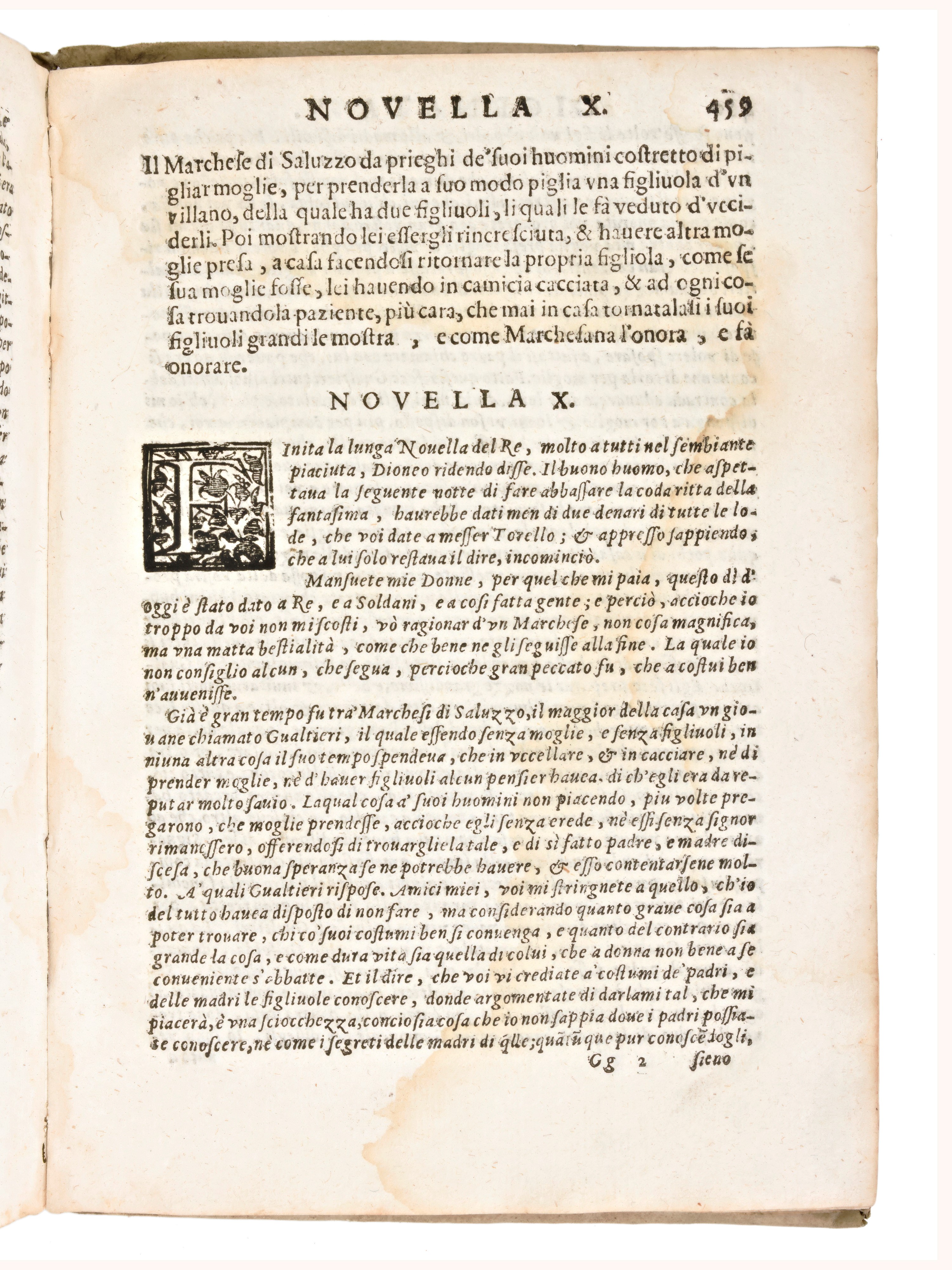 Boccaccio, Giovanni : il Decameron... & alla Sua Vera Lezione Ridotta dal Cavalier Lionardo Salvi...