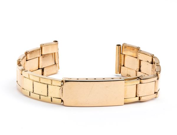 Bracciale vintage  in oro per orologio Rolex