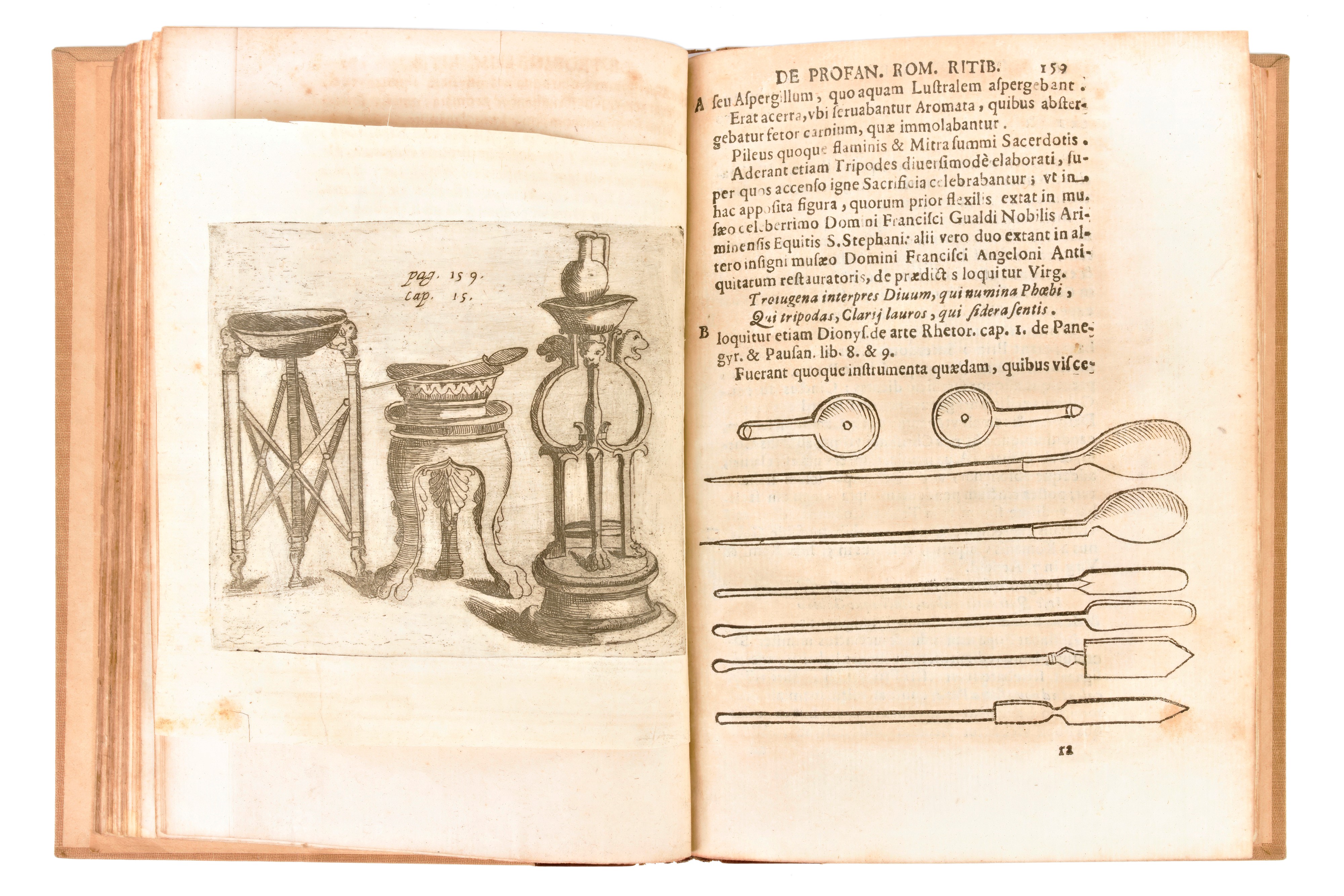 [roma] Casalio, Giovanni Battista : De Antiquis Romanorum Ritibus. Auctore Ioanne Baptista Casali...