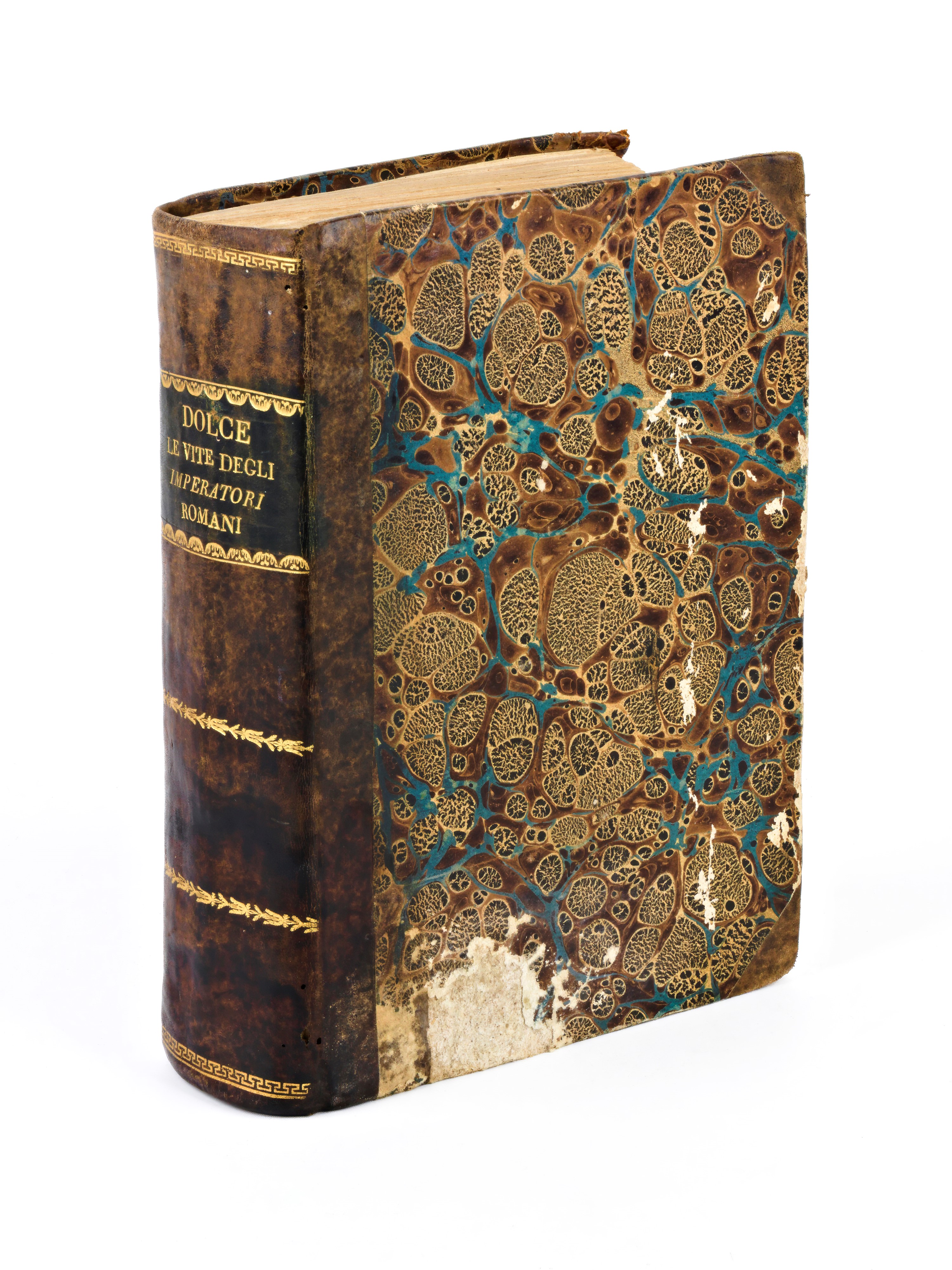 [Roma] Mexia, Pedro : Le Vite di tutti gli imperadori romani da Giulio Cesare, sin'a Ridolfo 2. t...