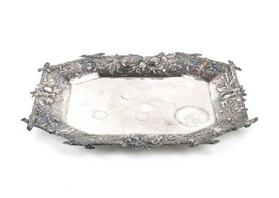 Vassoio tedesco in argento 925/1000